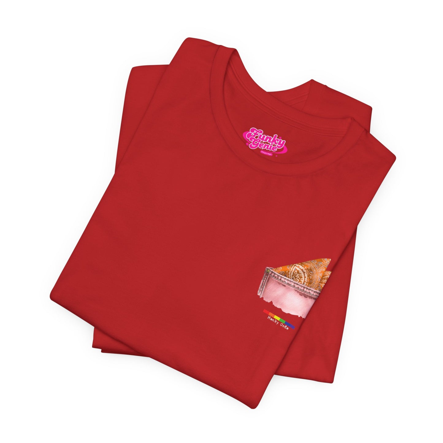 LGBT Hanky Code Tee, Anything Goes Unisex Jersey Short Sleeve T-Shirt, LGBTQ Pride, Casual Wear, Gift for Friends, Summer Fashion