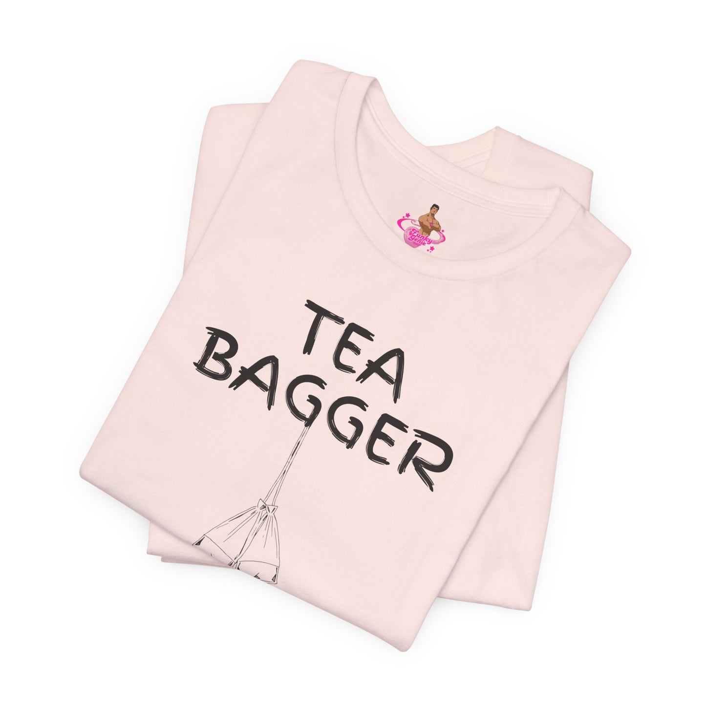 Tea Bagger - LGBT Kink Positive Graphic Tee.