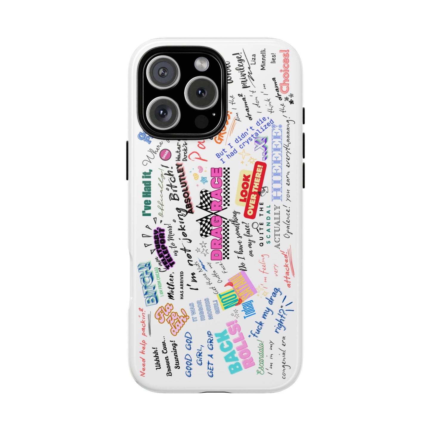 Trendy Phone Case with Fun Quotes | Gift for Teens, Birthday Present, Everyday Use, Motivational Design, Colorful Style