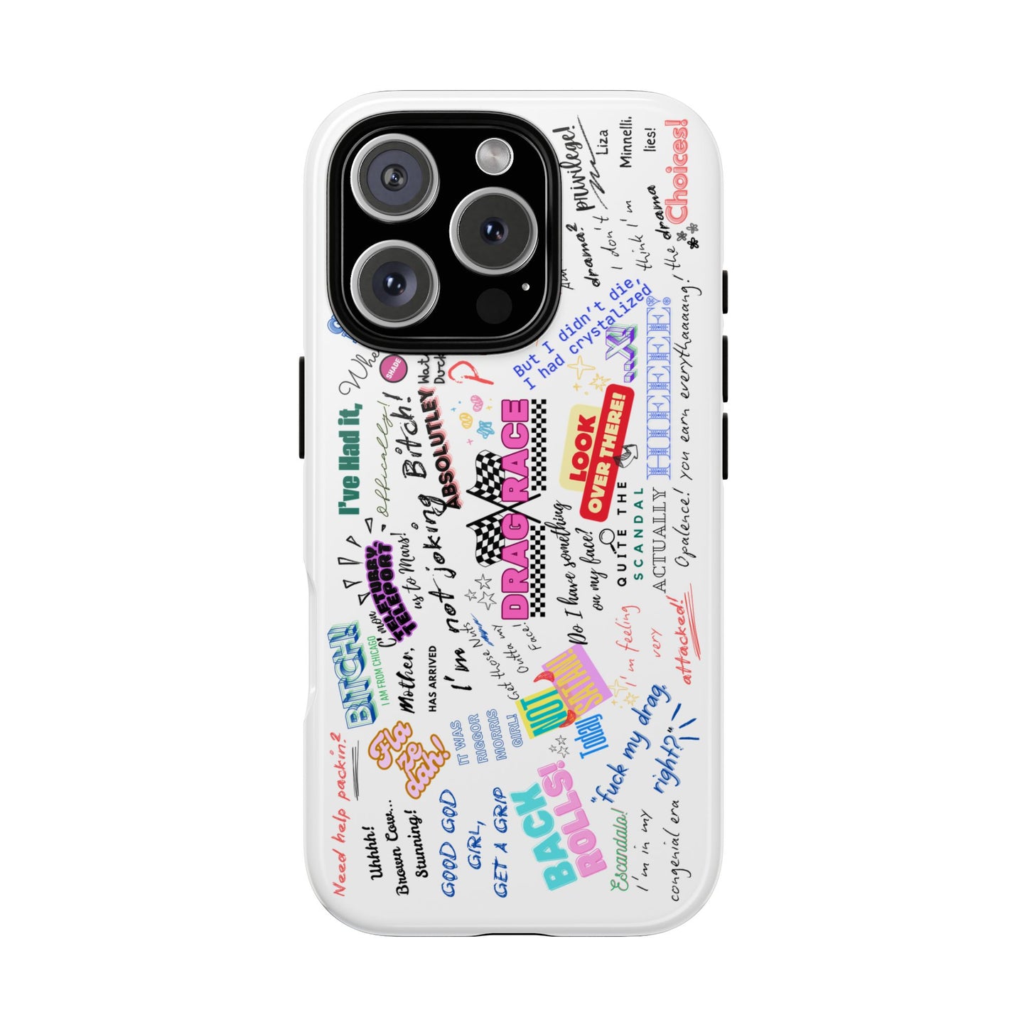 Trendy Phone Case with Fun Quotes | Gift for Teens, Birthday Present, Everyday Use, Motivational Design, Colorful Style