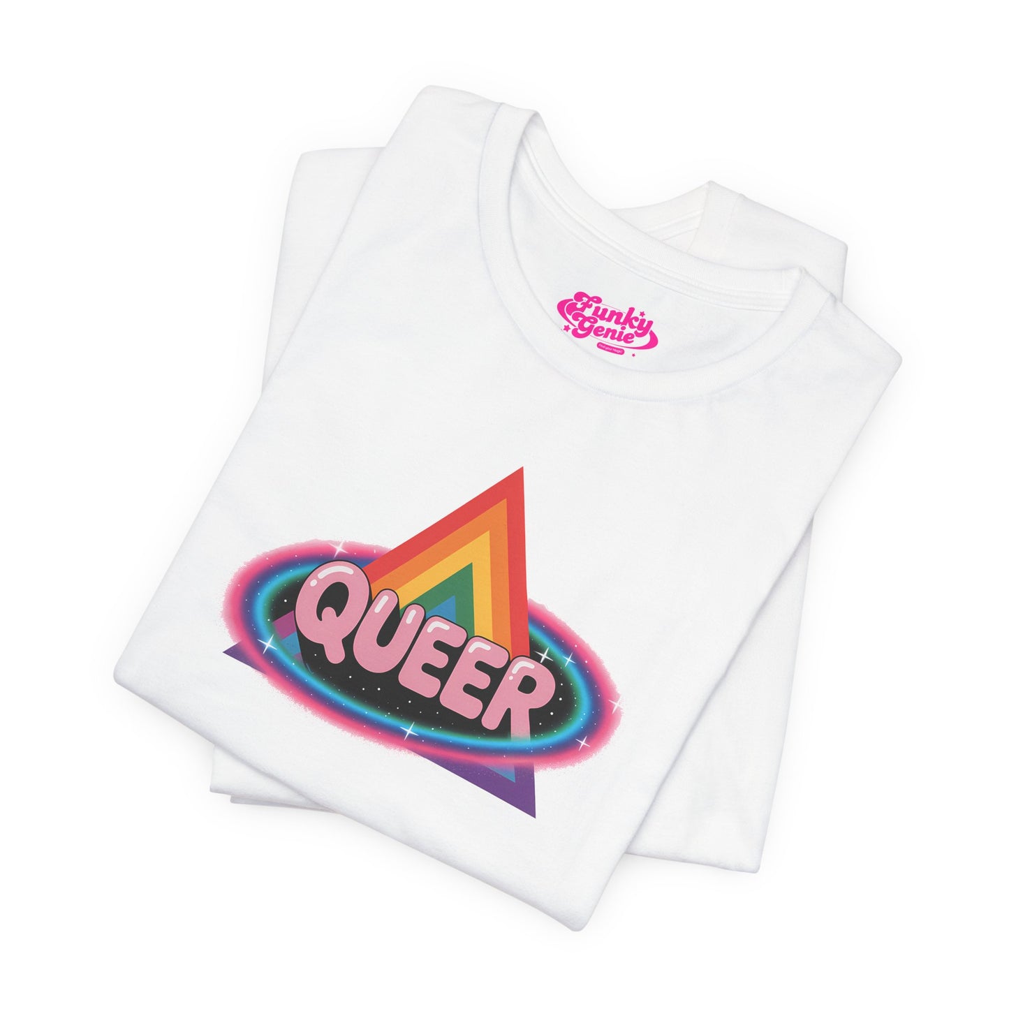 Pride-Inspired Unisex Tee, Queer Graphic Shirt, LGBTQ+ Fashion, Casual Wear, Pride Month, Unique Graphic Tee