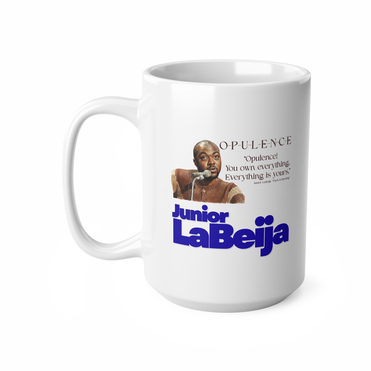 'Opulence' Junior LaBeija 11oz & 15oz -Queer Icon Series - Paris is burning