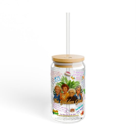 Tumbler with 'The Golden Girls' design Featuring Iconic One Lines from your favorite Golden Girls