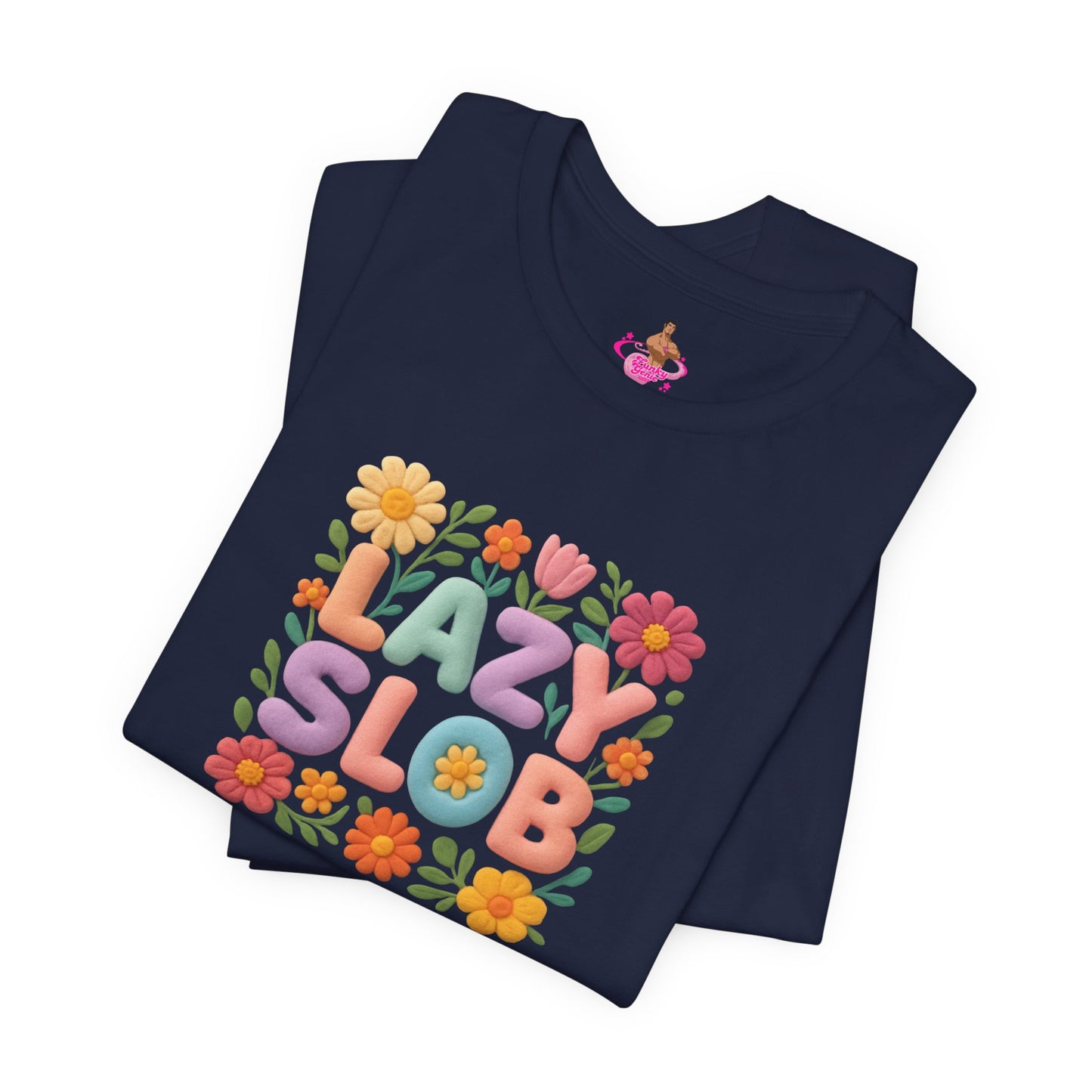 Lazy Slob Floral Graphic Tee