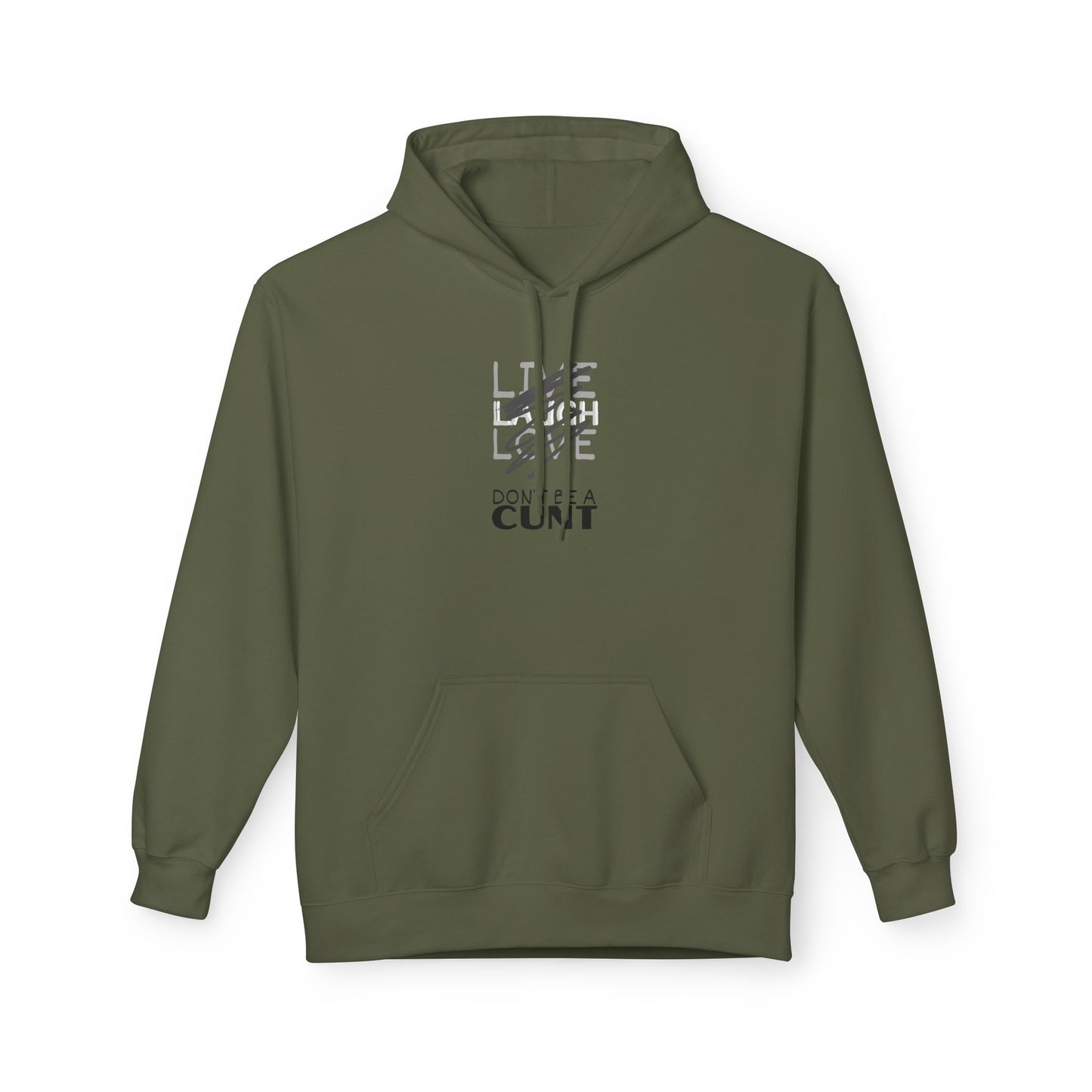 Don't be a C - Bold Statement Hoodie, Unisex Fleece Sweatshirt, Casual Wear, Comfortable Outfit, Gift for Trendsetters