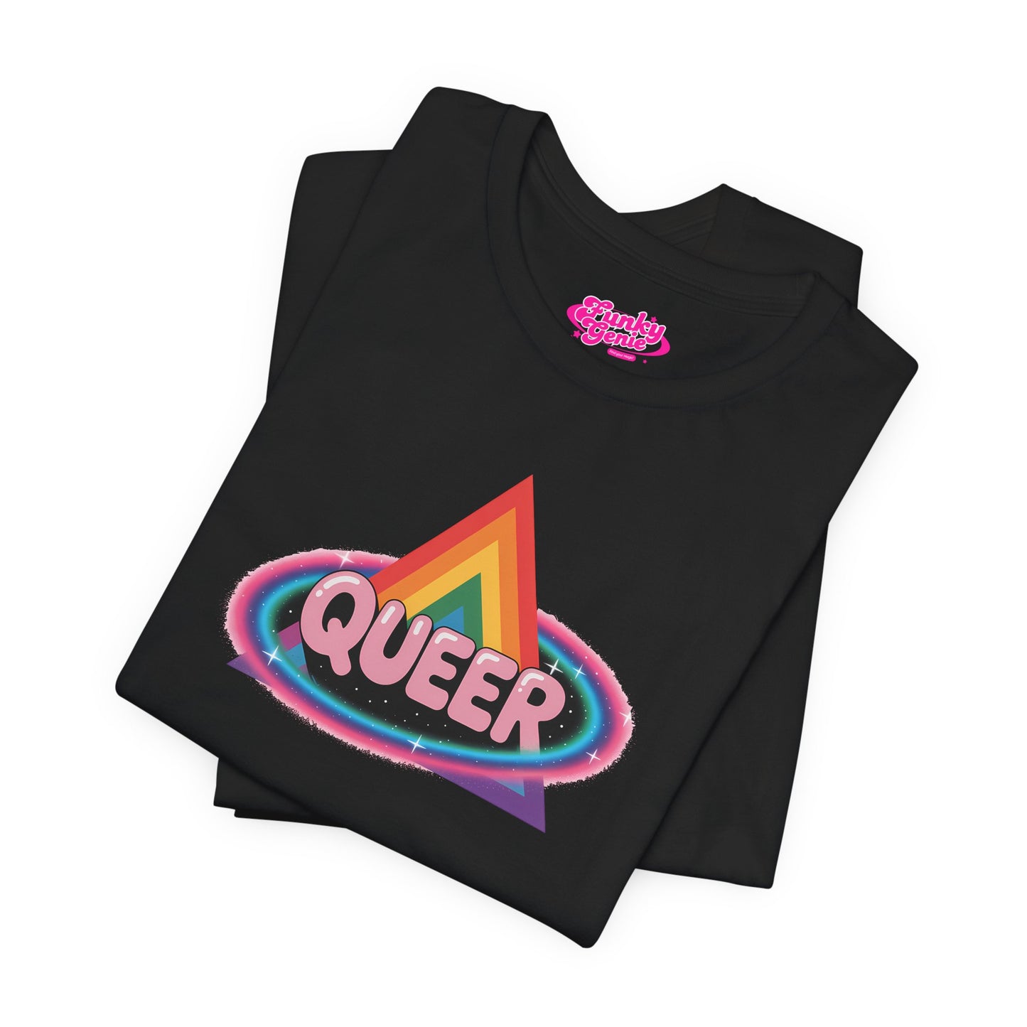Pride-Inspired Unisex Tee, Queer Graphic Shirt, LGBTQ+ Fashion, Casual Wear, Pride Month, Unique Graphic Tee