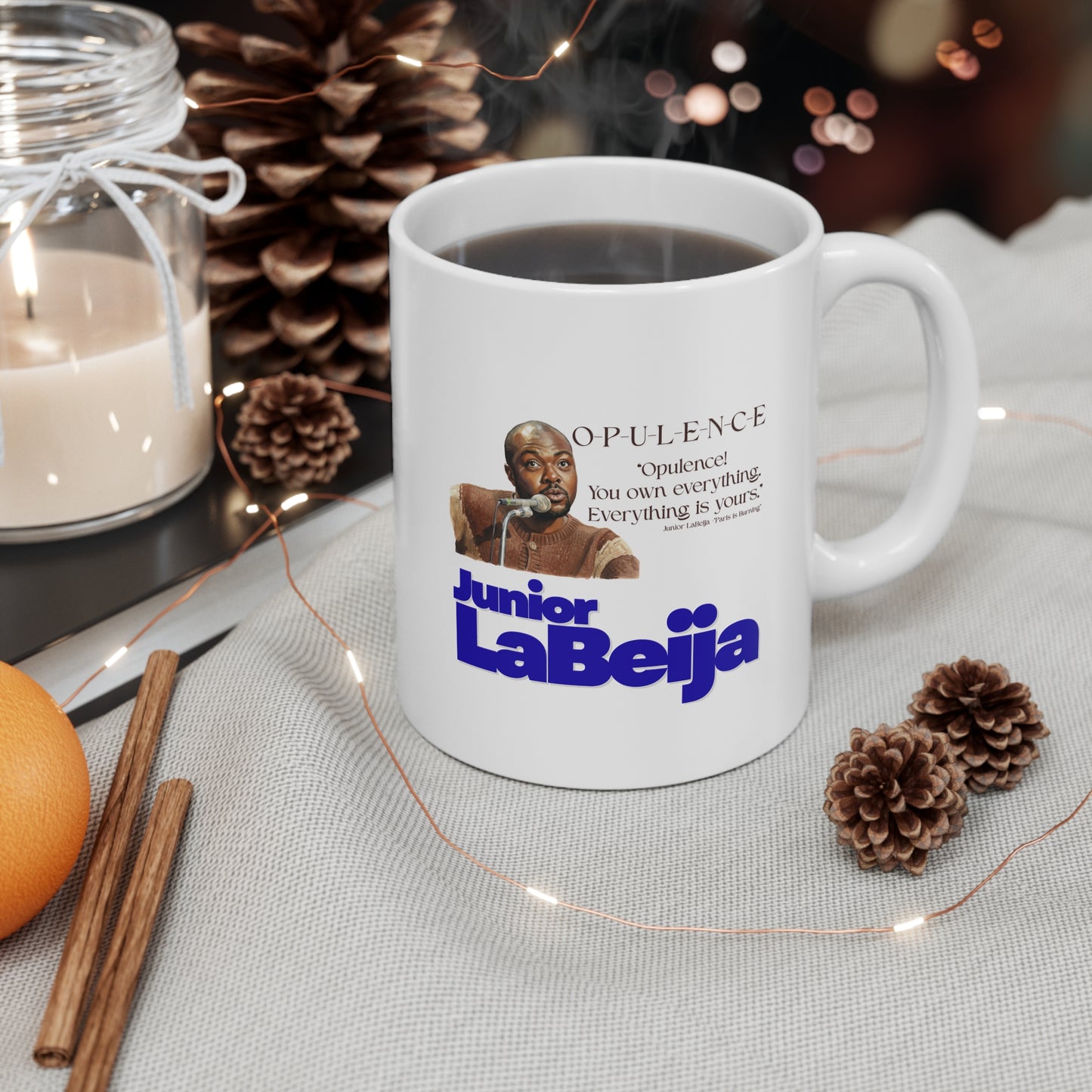 'Opulence' Junior LaBeija 11oz & 15oz -Queer Icon Series - Paris is burning