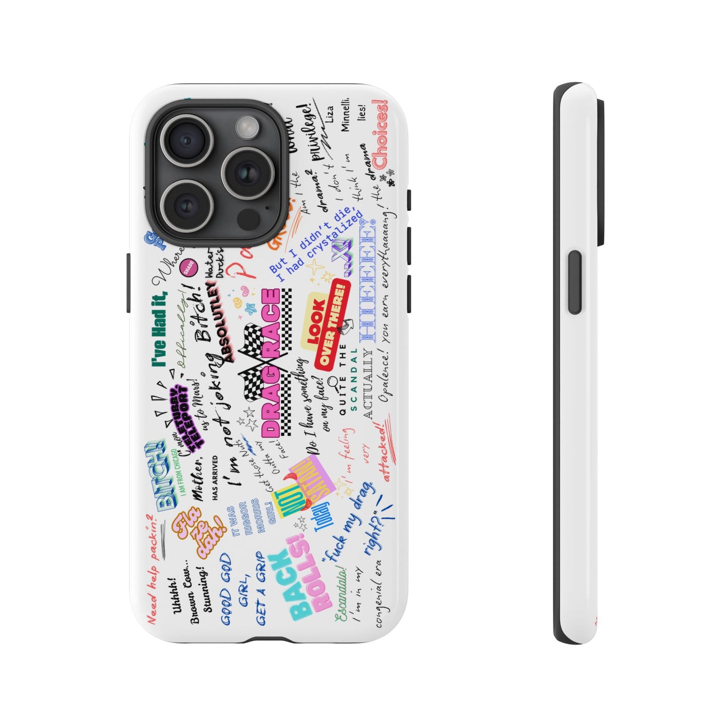 Trendy Phone Case with Fun Quotes | Gift for Teens, Birthday Present, Everyday Use, Motivational Design, Colorful Style