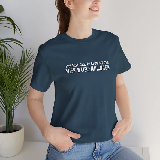 I'm not one to blow my own Vertubenflugen!  Golden Girls Inspired Fan Tee, Unisex Jersey Short Sleeve Tee.