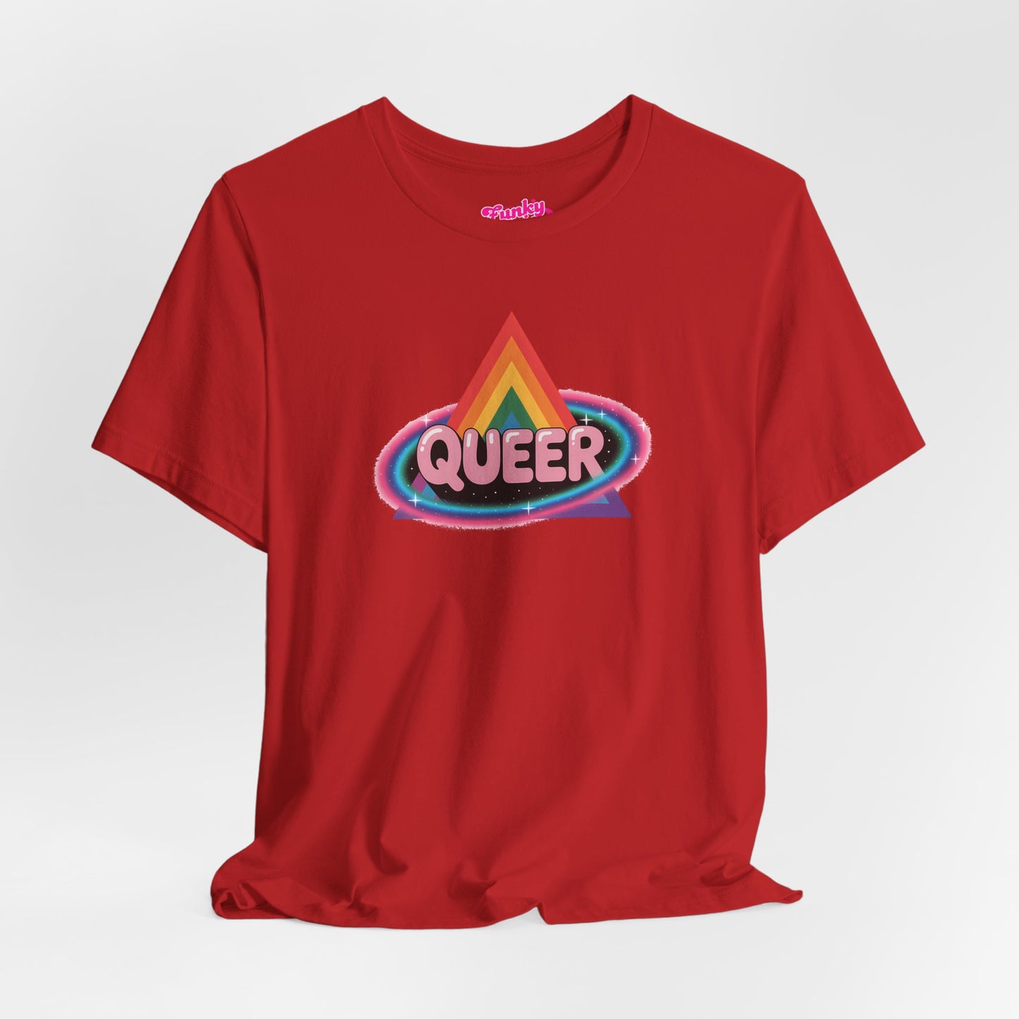 Pride-Inspired Unisex Tee, Queer Graphic Shirt, LGBTQ+ Fashion, Casual Wear, Pride Month, Unique Graphic Tee