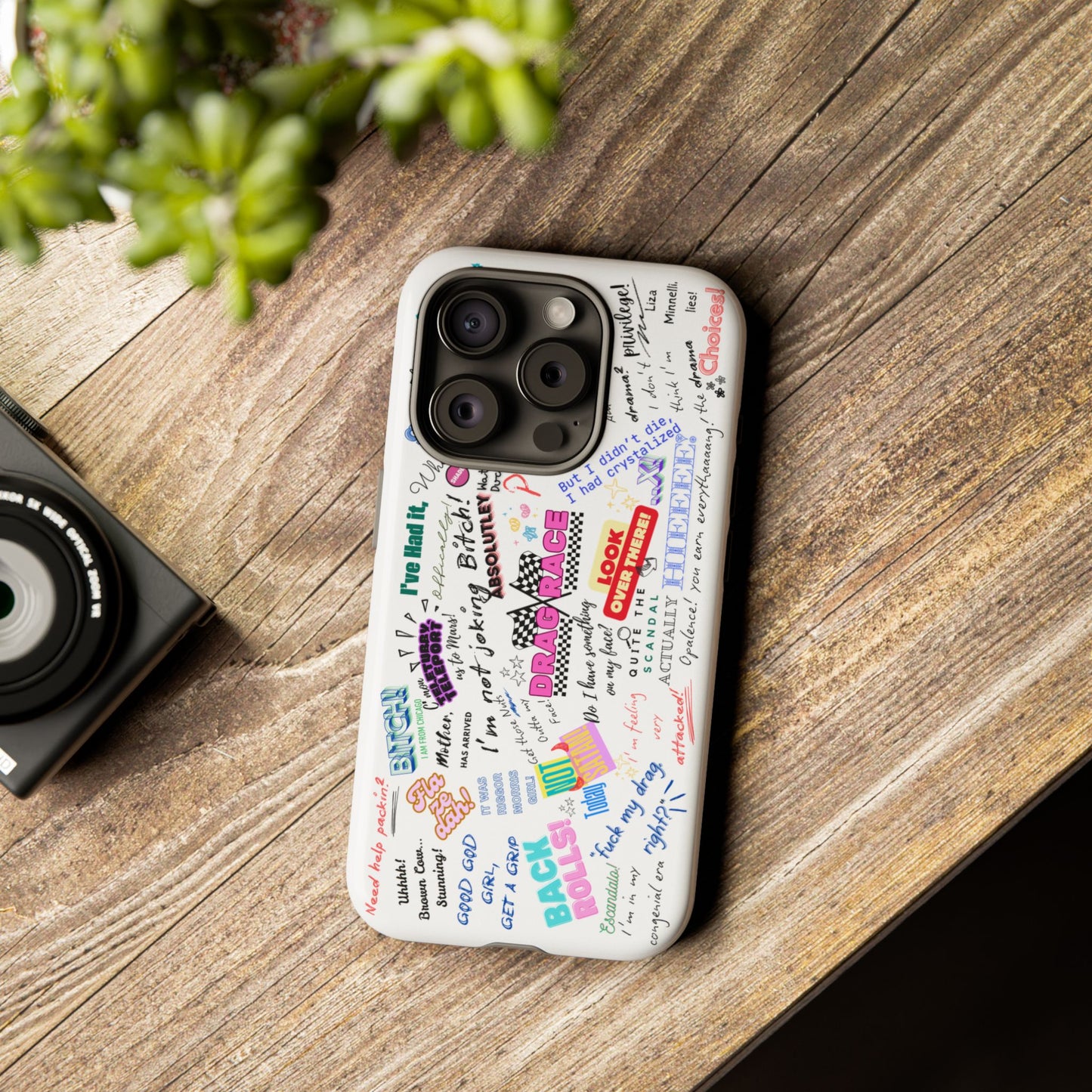 Trendy Phone Case with Fun Quotes | Gift for Teens, Birthday Present, Everyday Use, Motivational Design, Colorful Style