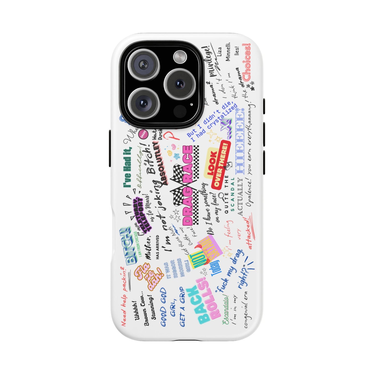 Trendy Phone Case with Fun Quotes | Gift for Teens, Birthday Present, Everyday Use, Motivational Design, Colorful Style
