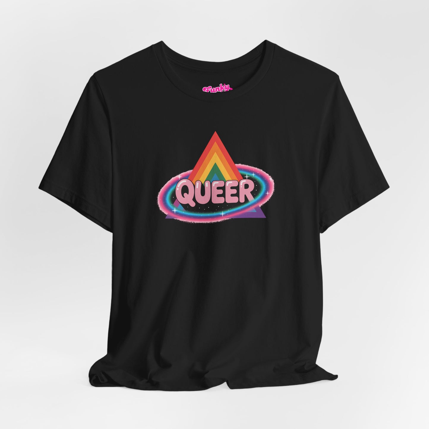 Pride-Inspired Unisex Tee, Queer Graphic Shirt, LGBTQ+ Fashion, Casual Wear, Pride Month, Unique Graphic Tee