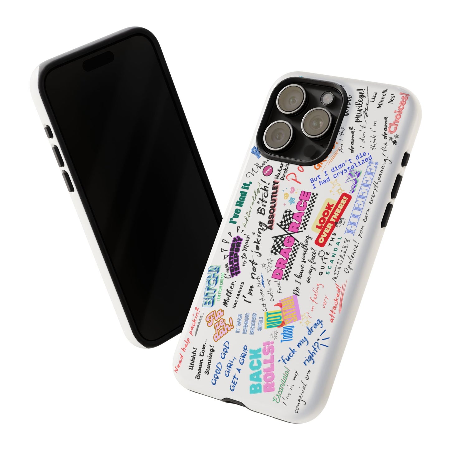 Trendy Phone Case with Fun Quotes | Gift for Teens, Birthday Present, Everyday Use, Motivational Design, Colorful Style