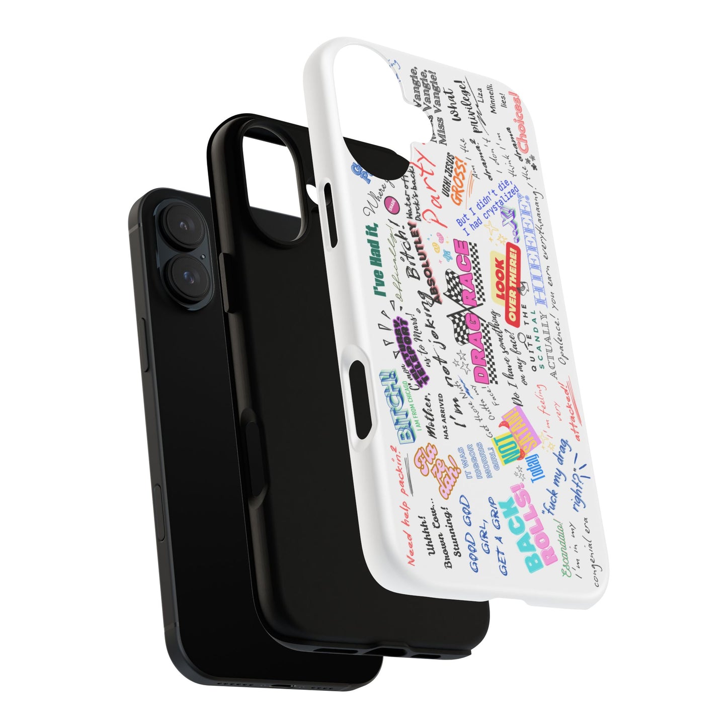Trendy Phone Case with Fun Quotes | Gift for Teens, Birthday Present, Everyday Use, Motivational Design, Colorful Style