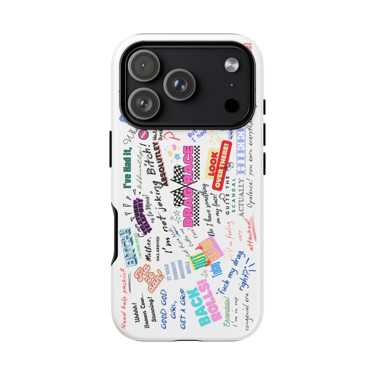 Trendy Phone Case with Fun Quotes | Gift for Teens, Birthday Present, Everyday Use, Motivational Design, Colorful Style