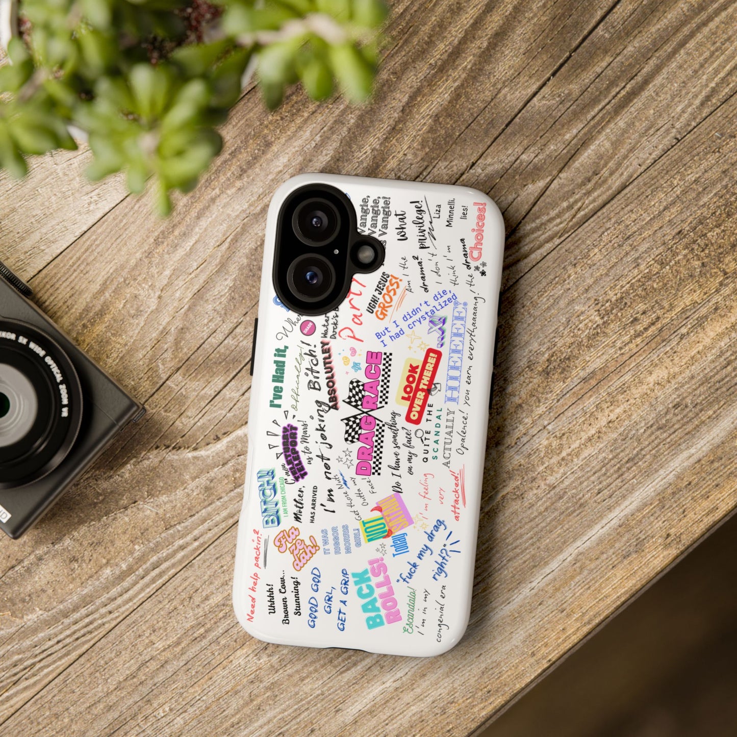 Trendy Phone Case with Fun Quotes | Gift for Teens, Birthday Present, Everyday Use, Motivational Design, Colorful Style