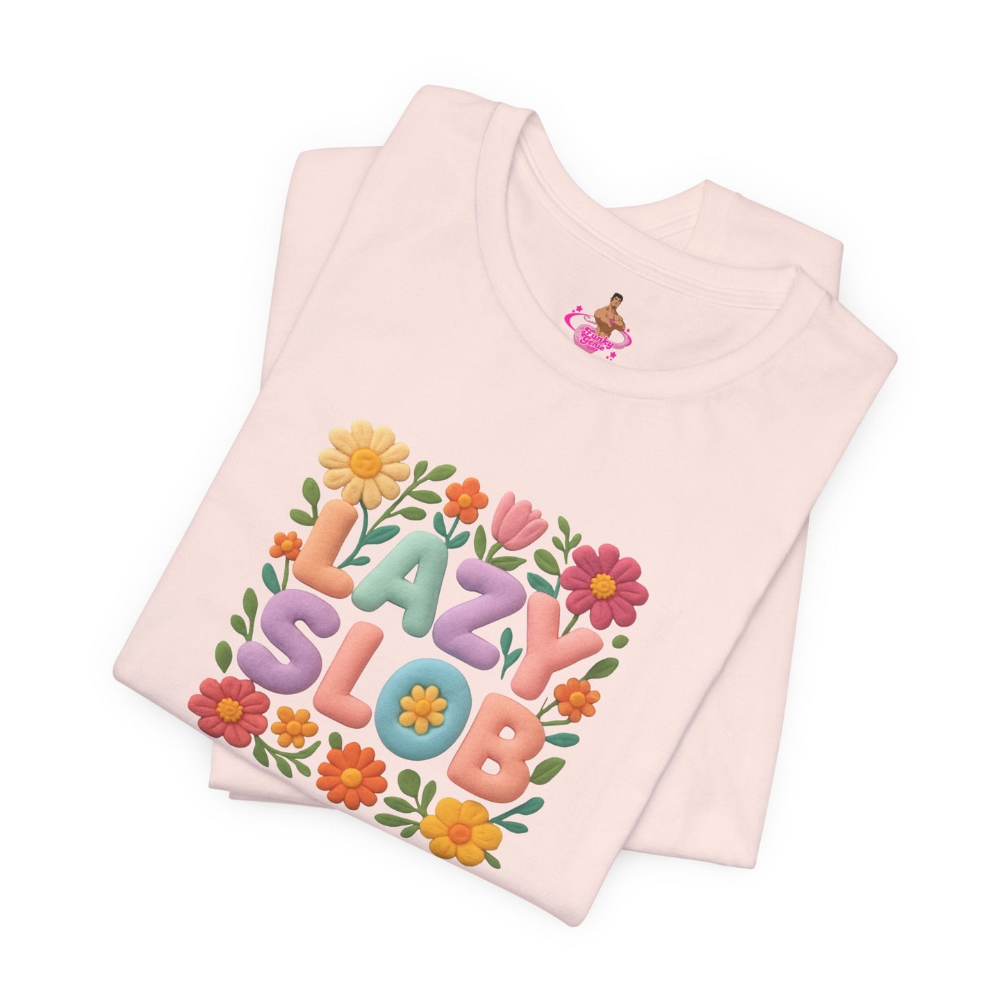 Lazy Slob Floral Graphic Tee