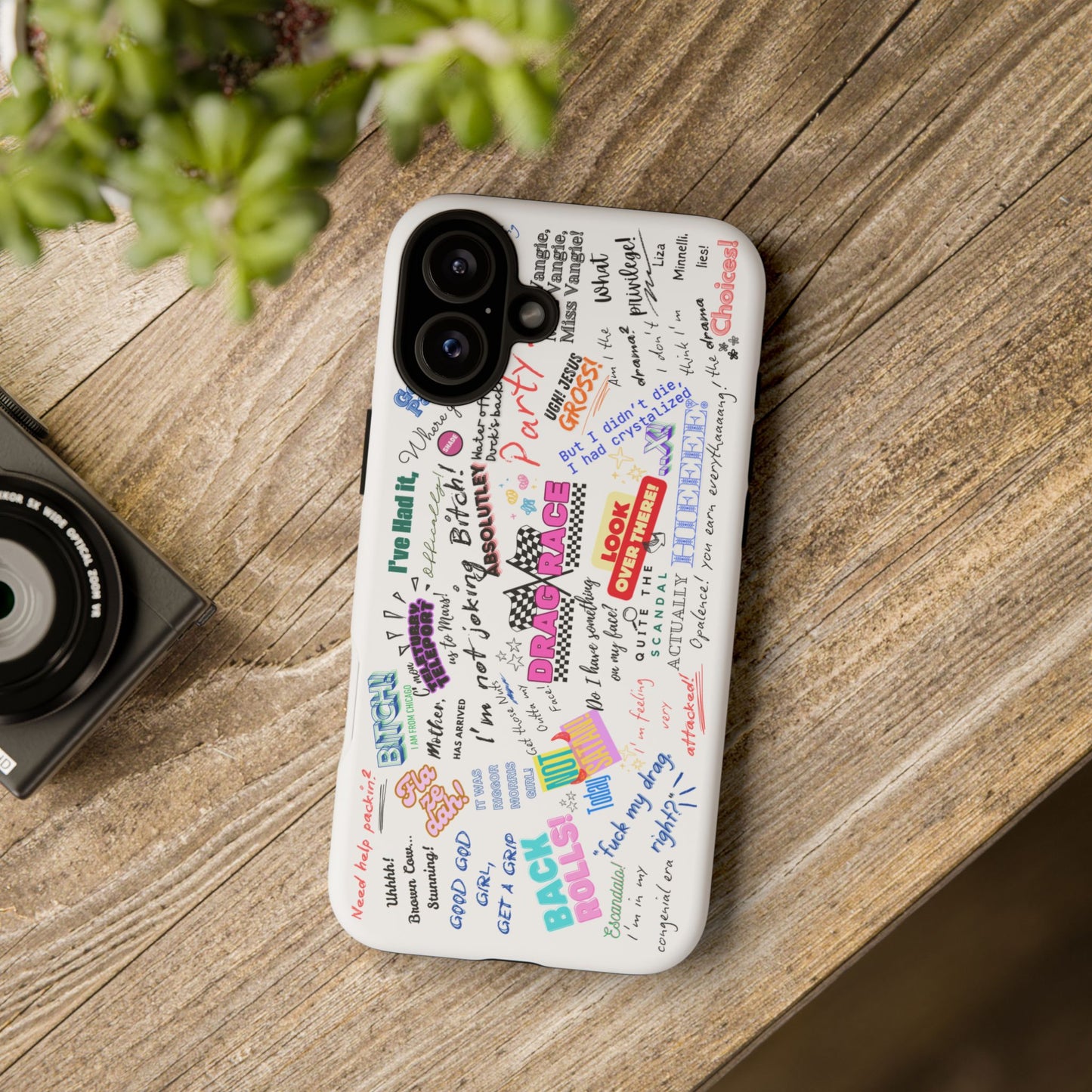 Trendy Phone Case with Fun Quotes | Gift for Teens, Birthday Present, Everyday Use, Motivational Design, Colorful Style