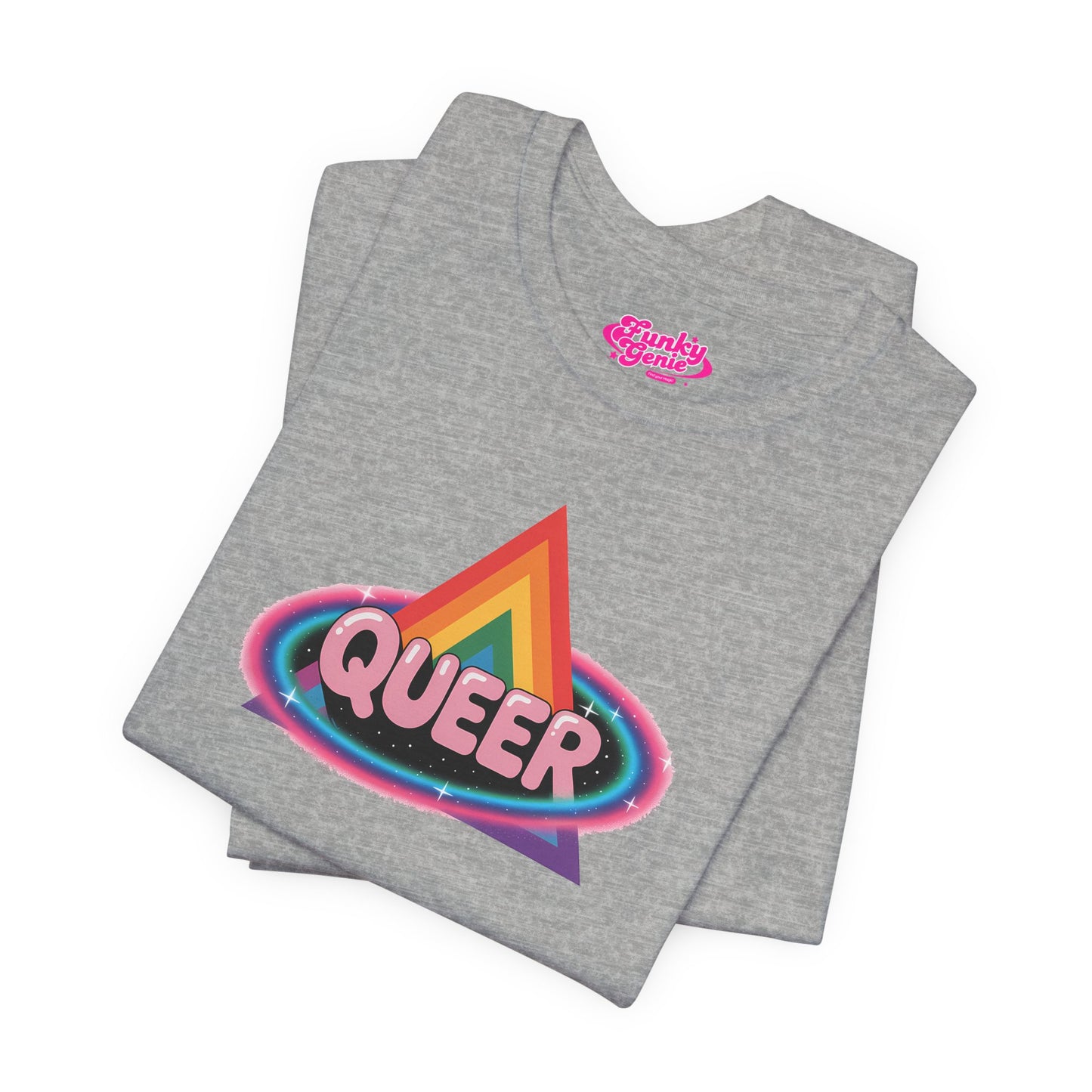 Pride-Inspired Unisex Tee, Queer Graphic Shirt, LGBTQ+ Fashion, Casual Wear, Pride Month, Unique Graphic Tee