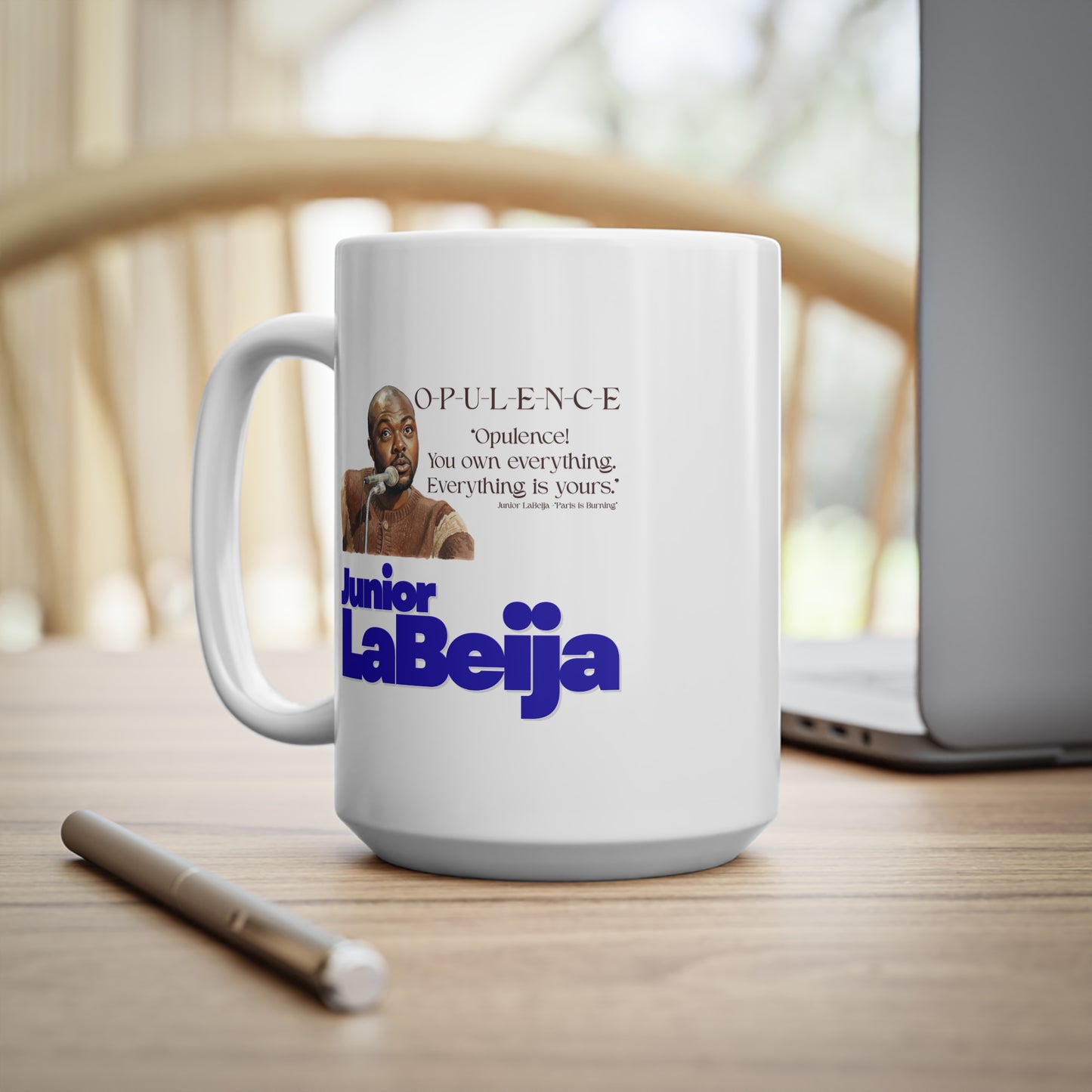 'Opulence' Junior LaBeija 11oz & 15oz -Queer Icon Series - Paris is burning
