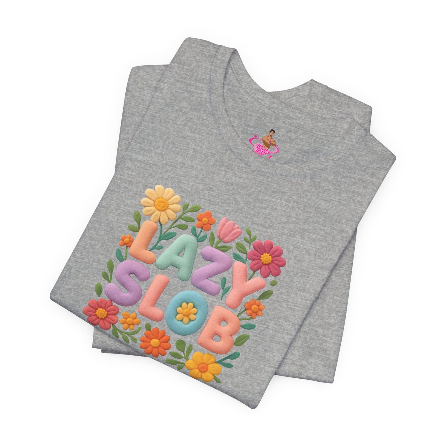 Lazy Slob Floral Graphic Tee