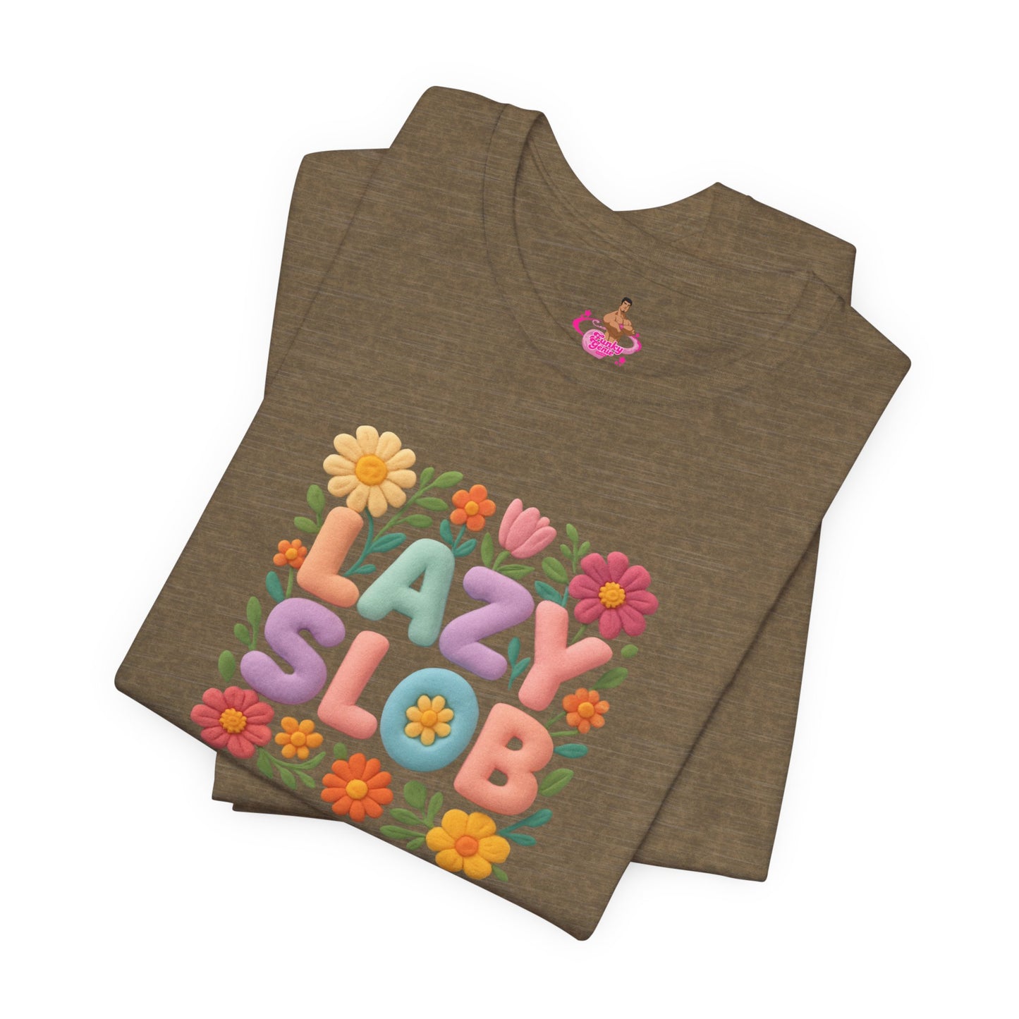 Lazy Slob Floral Graphic Tee