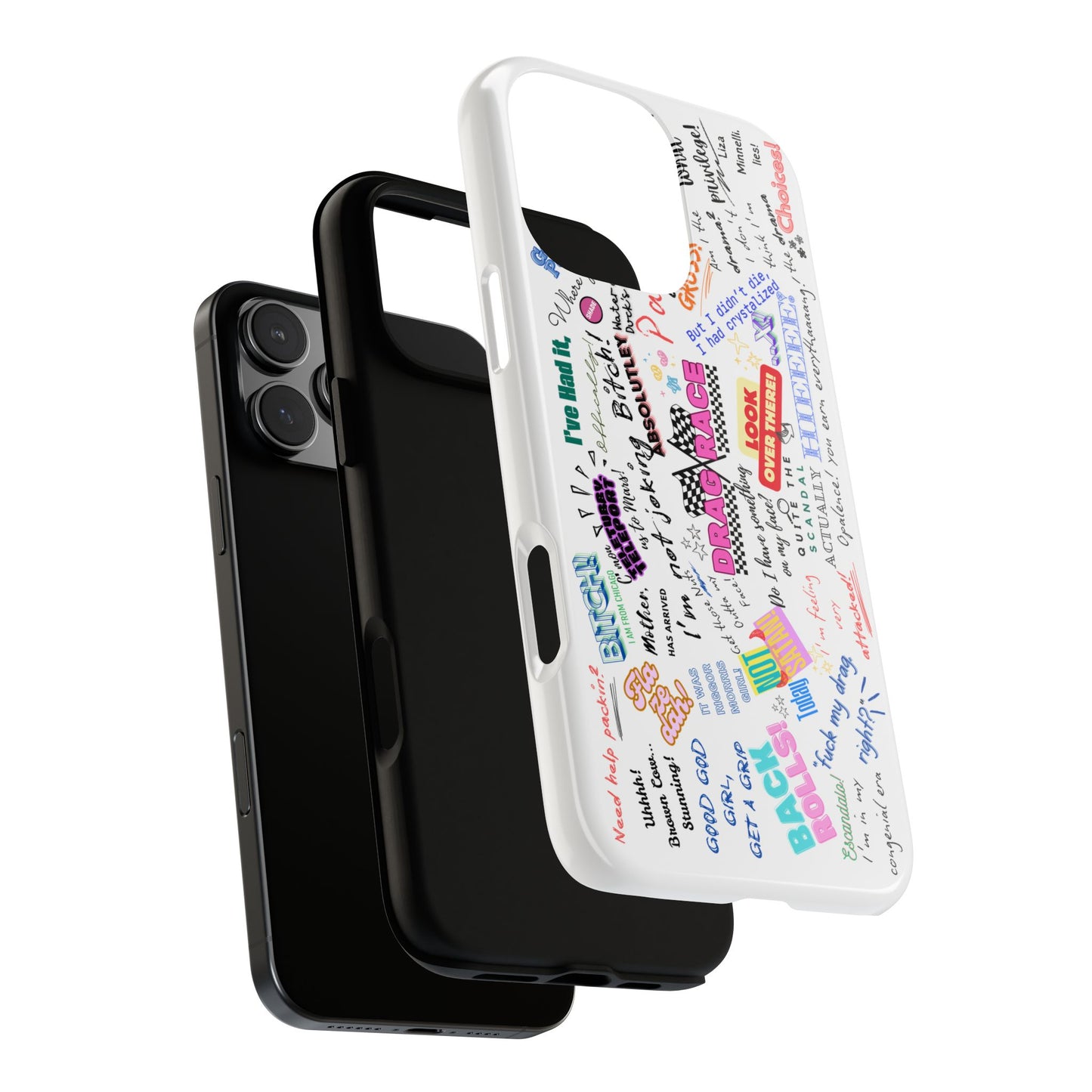 Trendy Phone Case with Fun Quotes | Gift for Teens, Birthday Present, Everyday Use, Motivational Design, Colorful Style