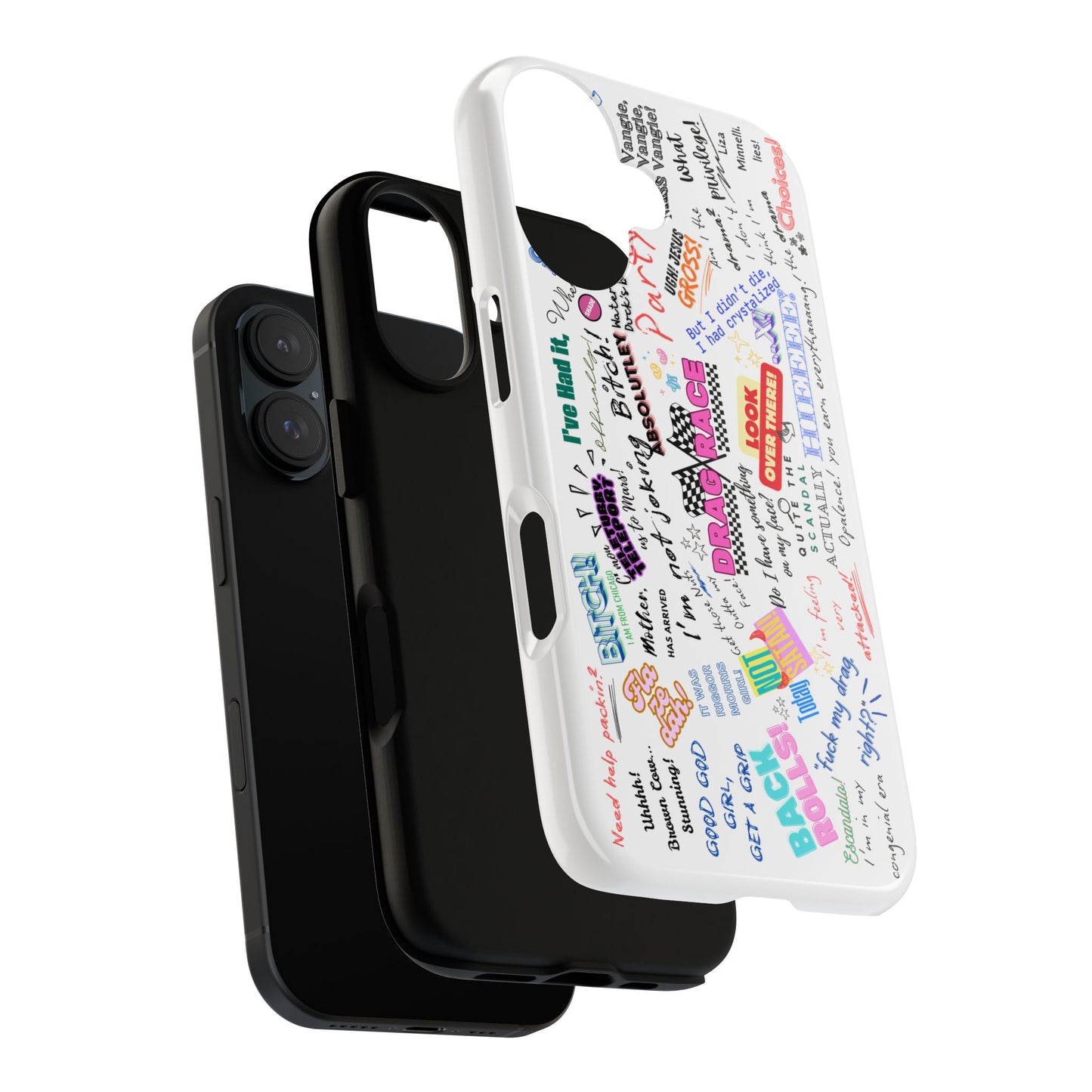 Trendy Phone Case with Fun Quotes | Gift for Teens, Birthday Present, Everyday Use, Motivational Design, Colorful Style