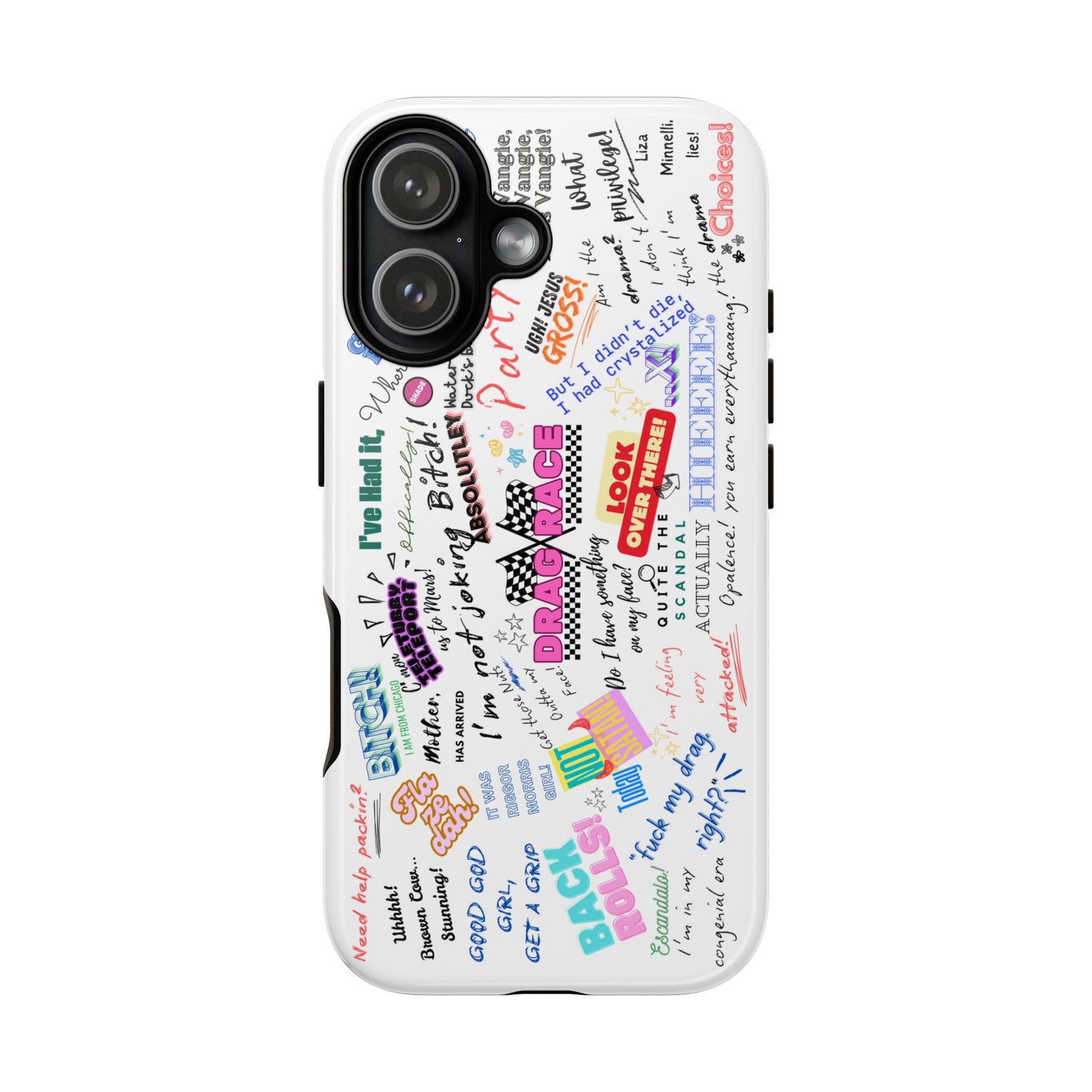 Trendy Phone Case with Fun Quotes | Gift for Teens, Birthday Present, Everyday Use, Motivational Design, Colorful Style