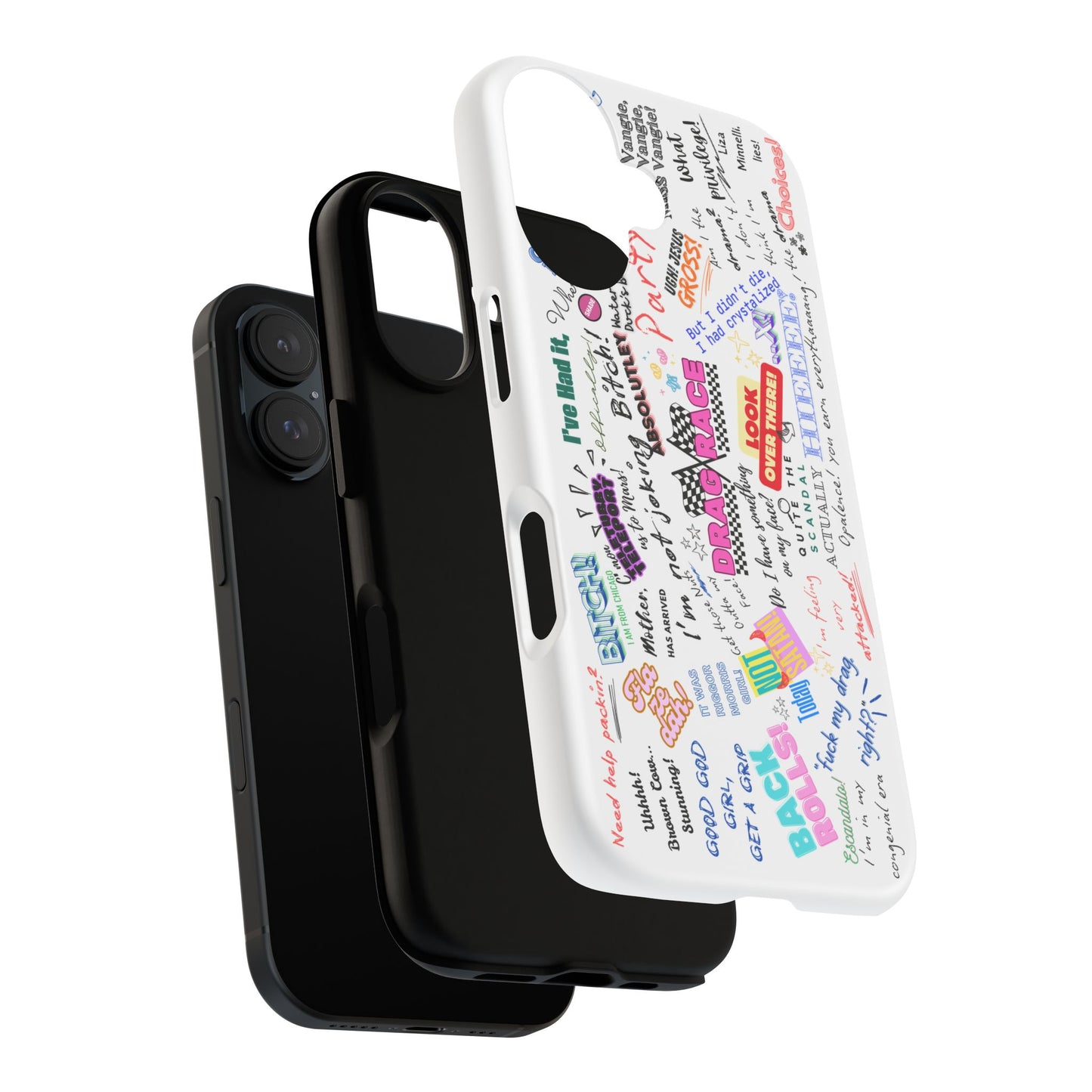 Trendy Phone Case with Fun Quotes | Gift for Teens, Birthday Present, Everyday Use, Motivational Design, Colorful Style