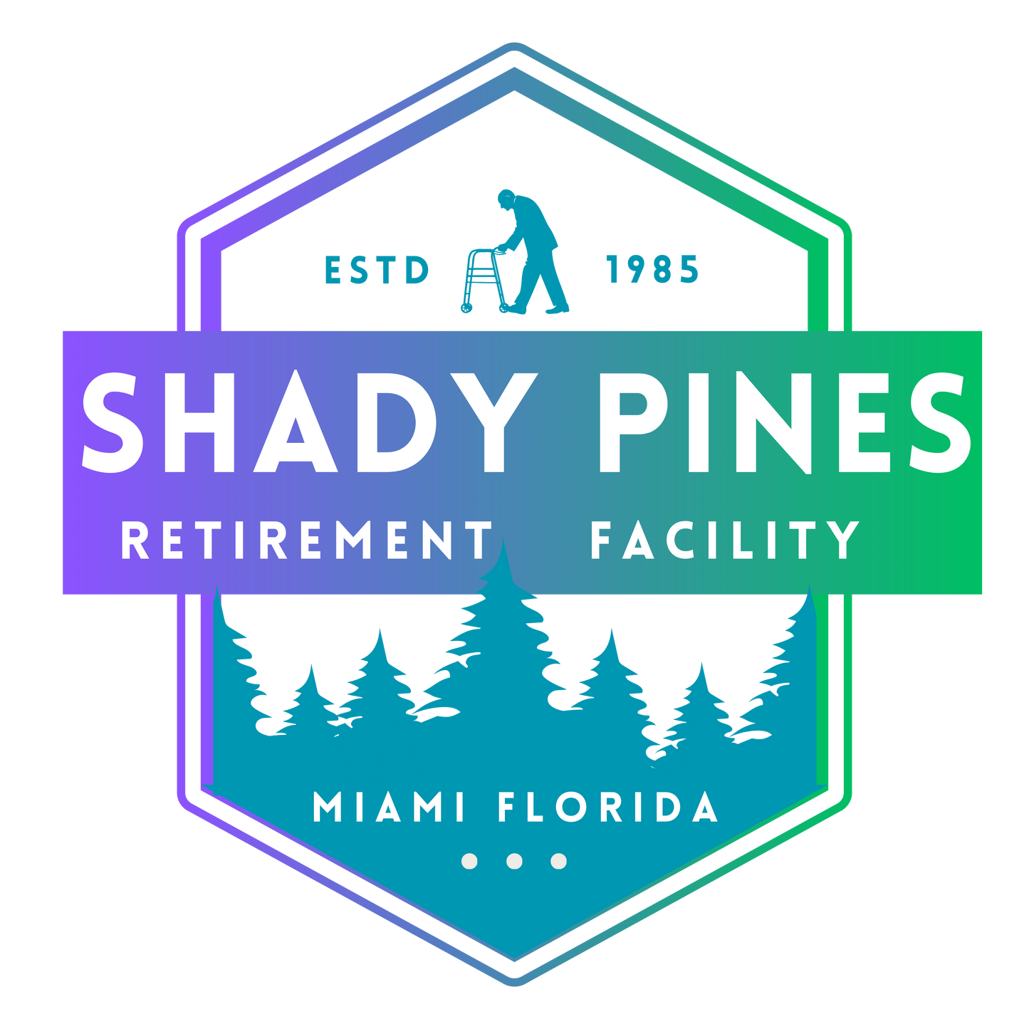 Shady Pines Retirement Tee, Unisex Jersey Shirt, Fun Golden Girls Inspired Fan Vintage Style T-Shirt