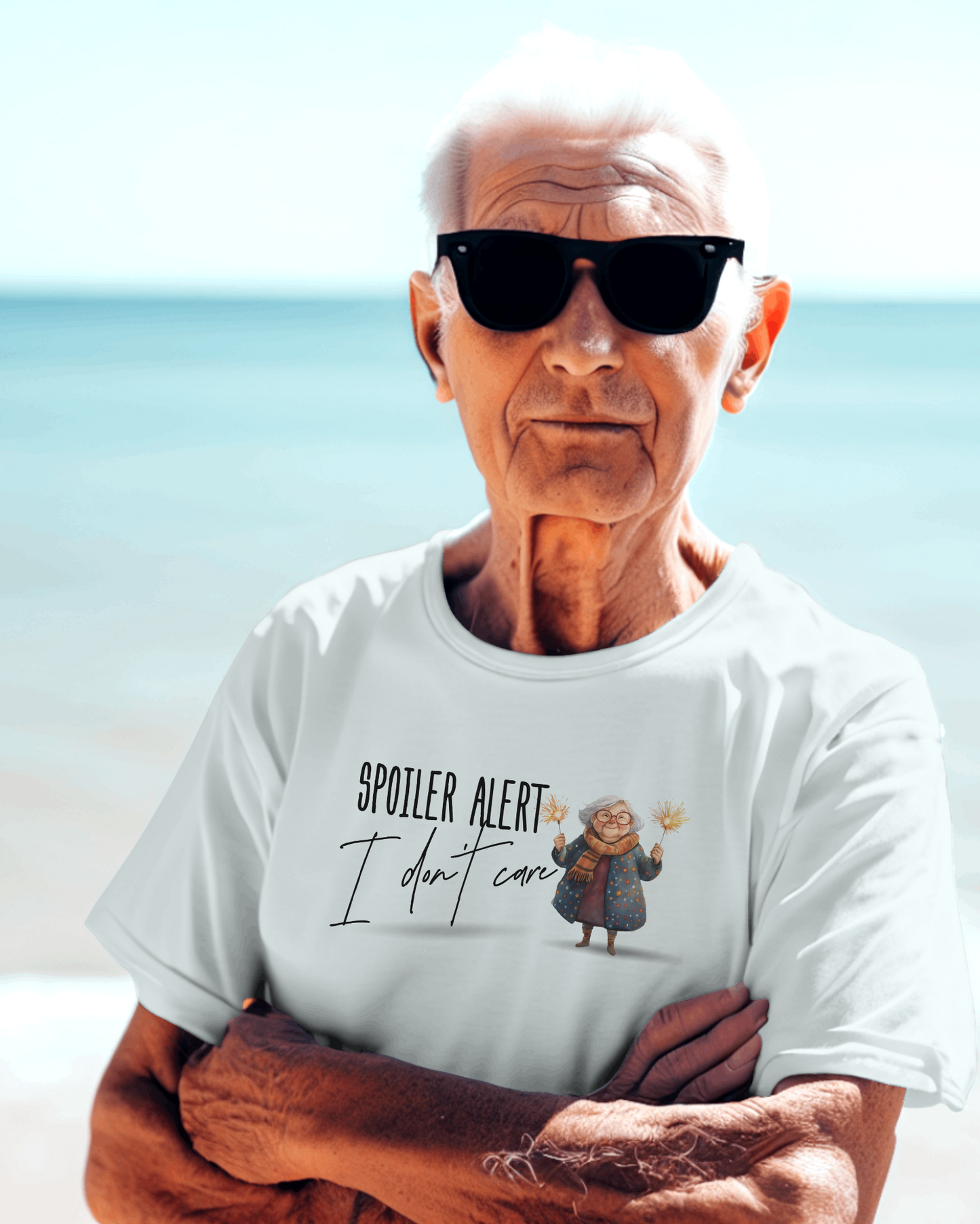 Spoiler Alert Tee, Cute Graphic Tee, Unisex Short Sleeve Shirt, Fun T-Shirt, Casual Wear, Gift for Movie Lovers