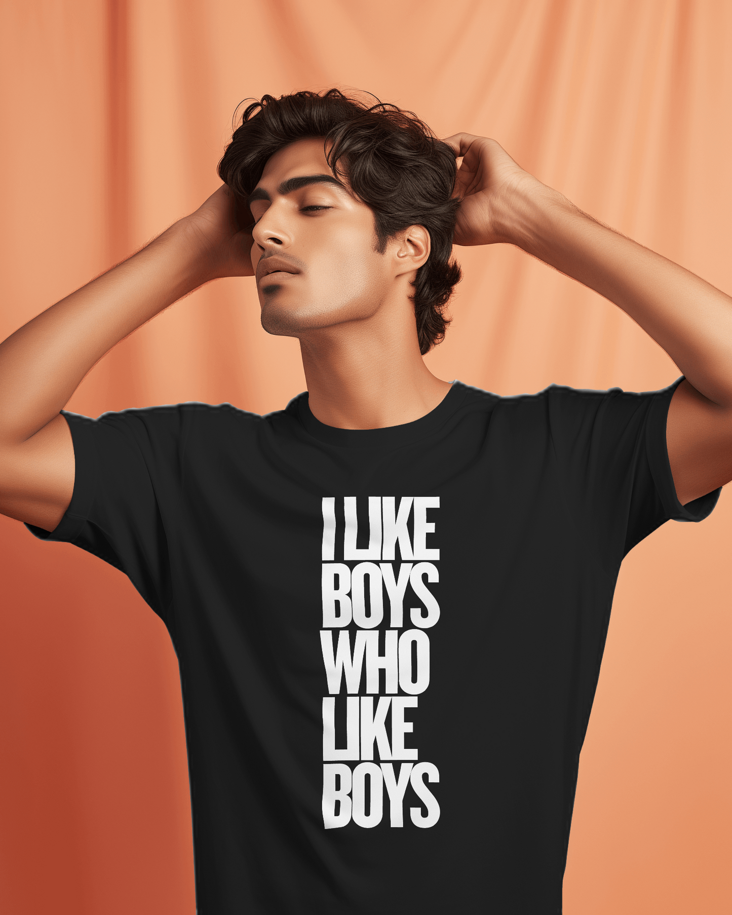 I Like Boys Unisex Tee - LGBTQ Pride Shirt, Casual Graphic T-Shirt, Gender-Neutral Gift, Equality Apparel, Comfortable Wear