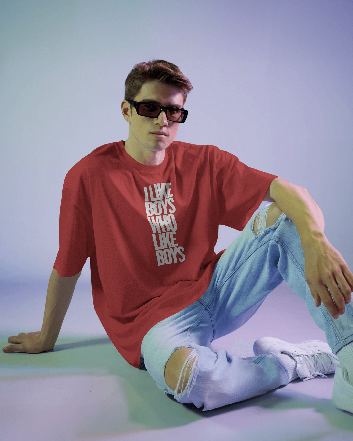 I Like Boys Unisex Tee - LGBTQ Pride Shirt, Casual Graphic T-Shirt, Gender-Neutral Gift, Equality Apparel, Comfortable Wear