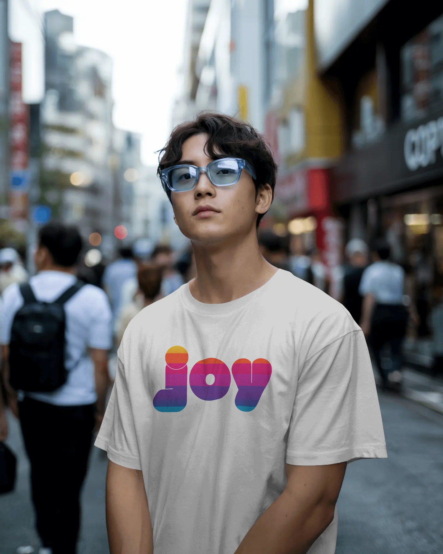 Joyful Unisex Short Sleeve Tee - Celebrate Happiness with Every Wear