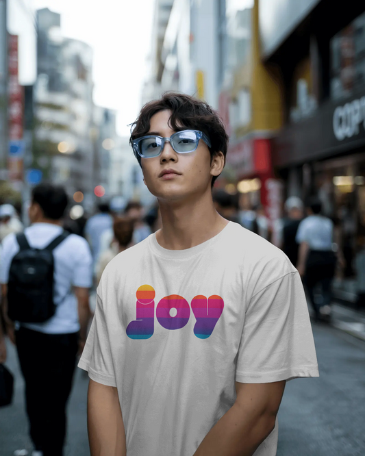 Joyful Unisex Short Sleeve Tee - Celebrate Happiness with Every Wear