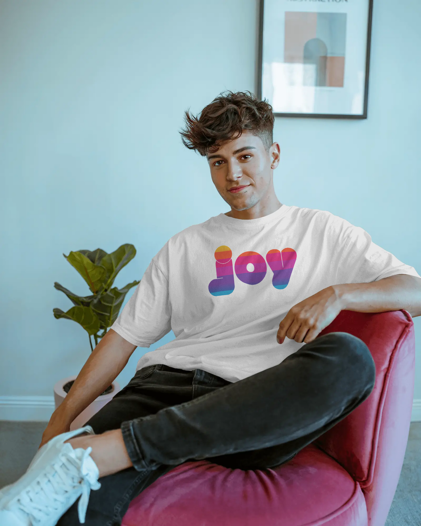 Joyful Unisex Short Sleeve Tee - Celebrate Happiness with Every Wear