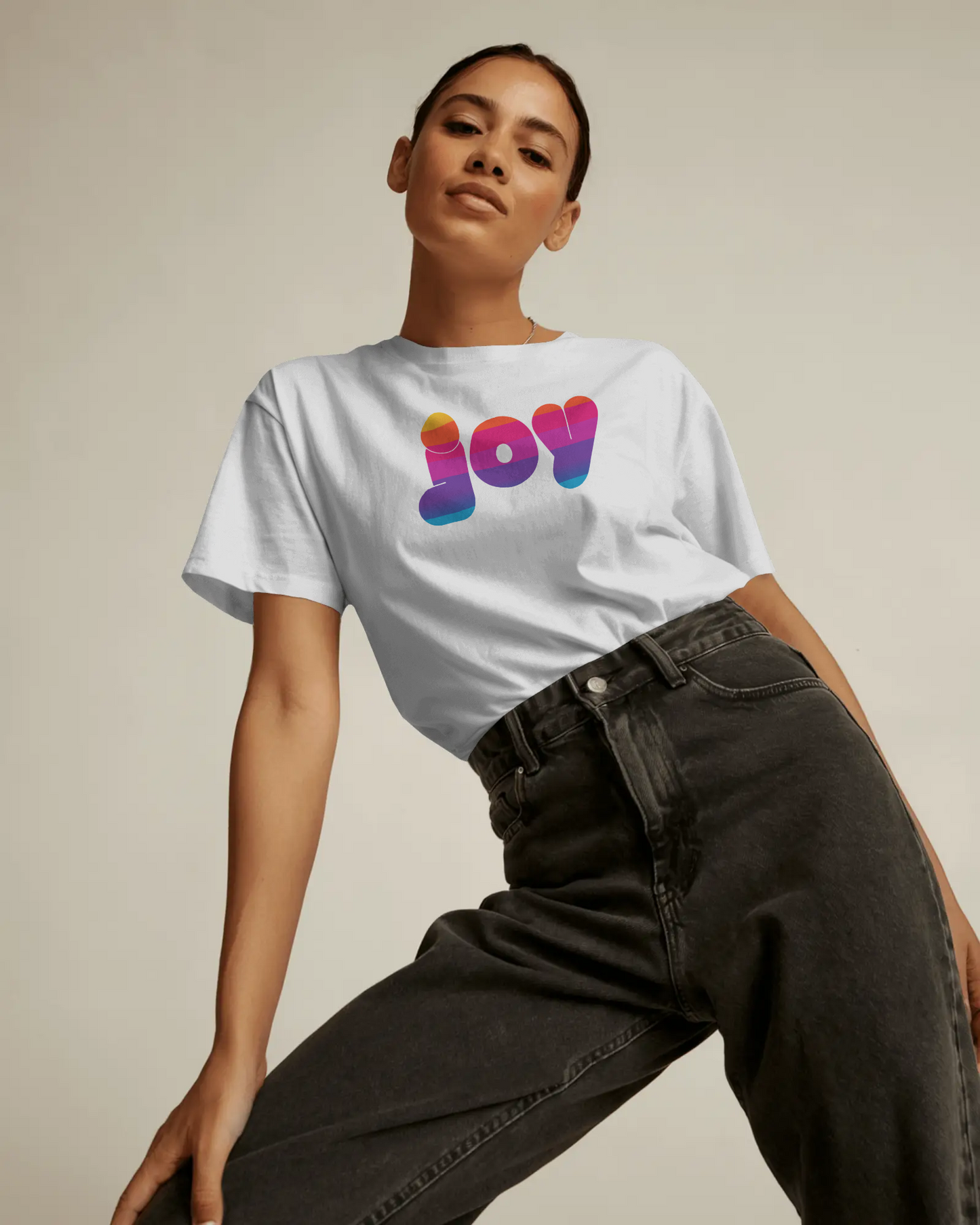 Joyful Unisex Short Sleeve Tee - Celebrate Happiness with Every Wear