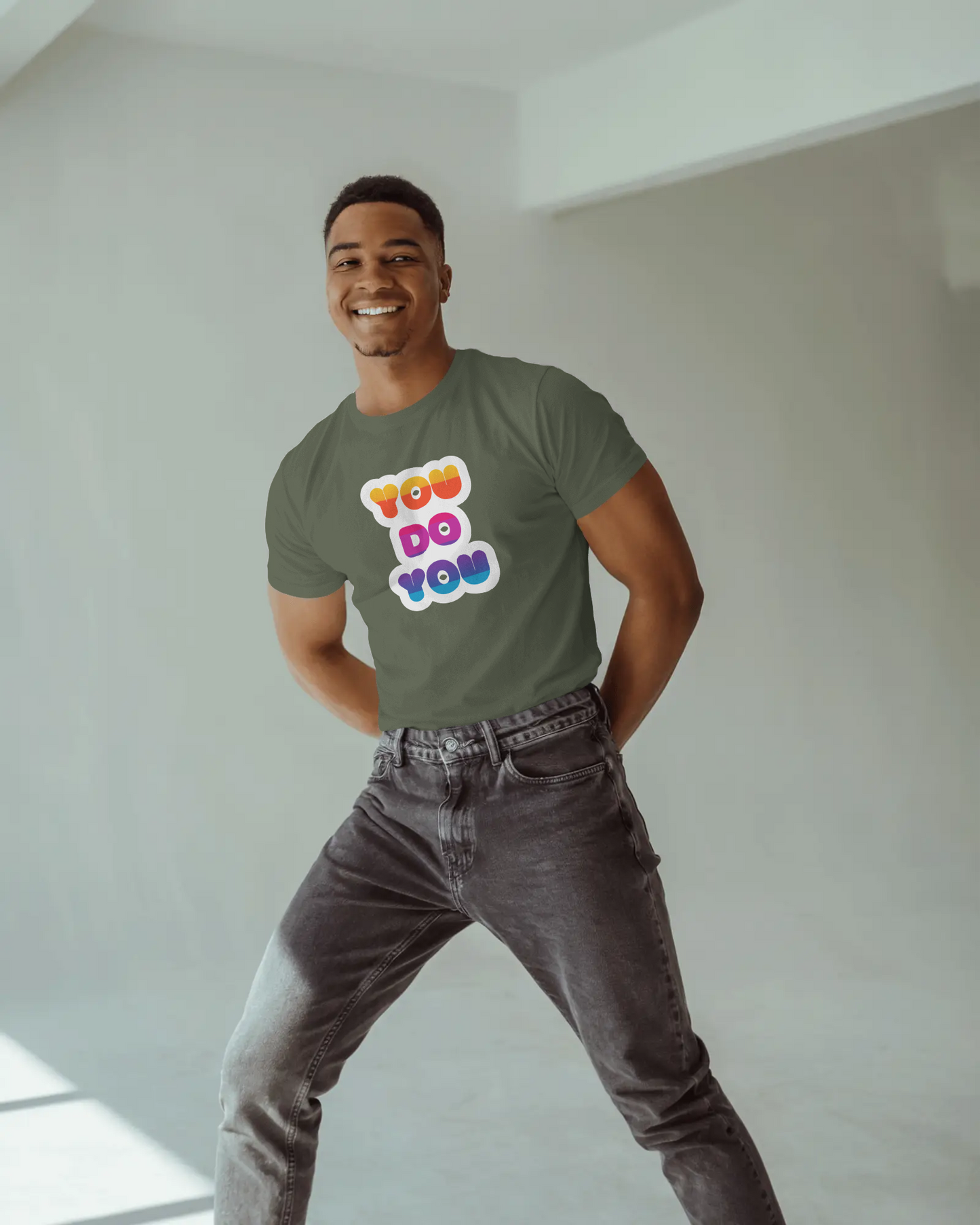 You do you - Inspiring Rainbow T-Shirt