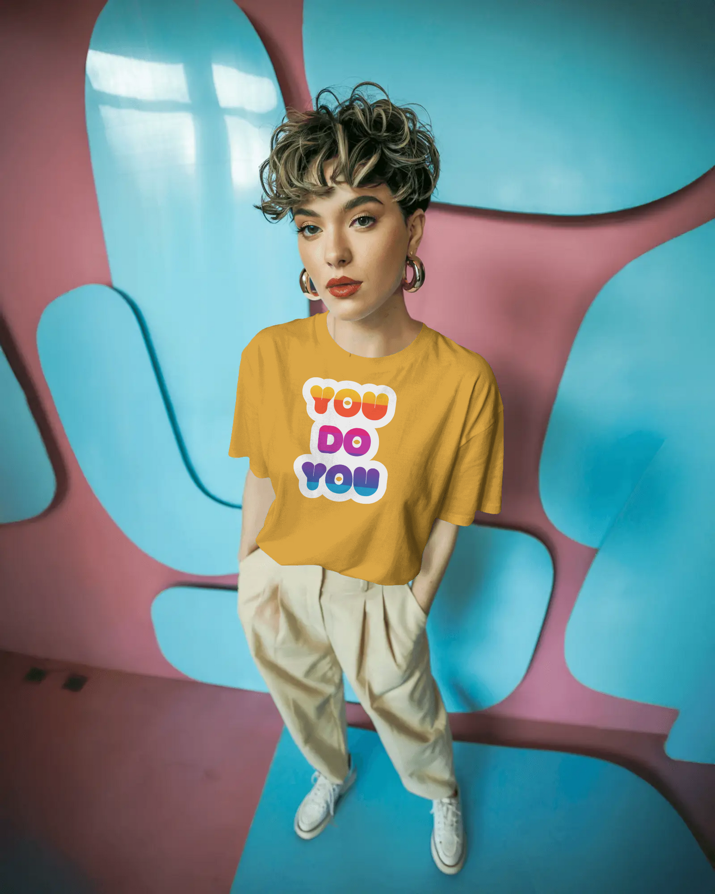 You do you - Inspiring Rainbow T-Shirt