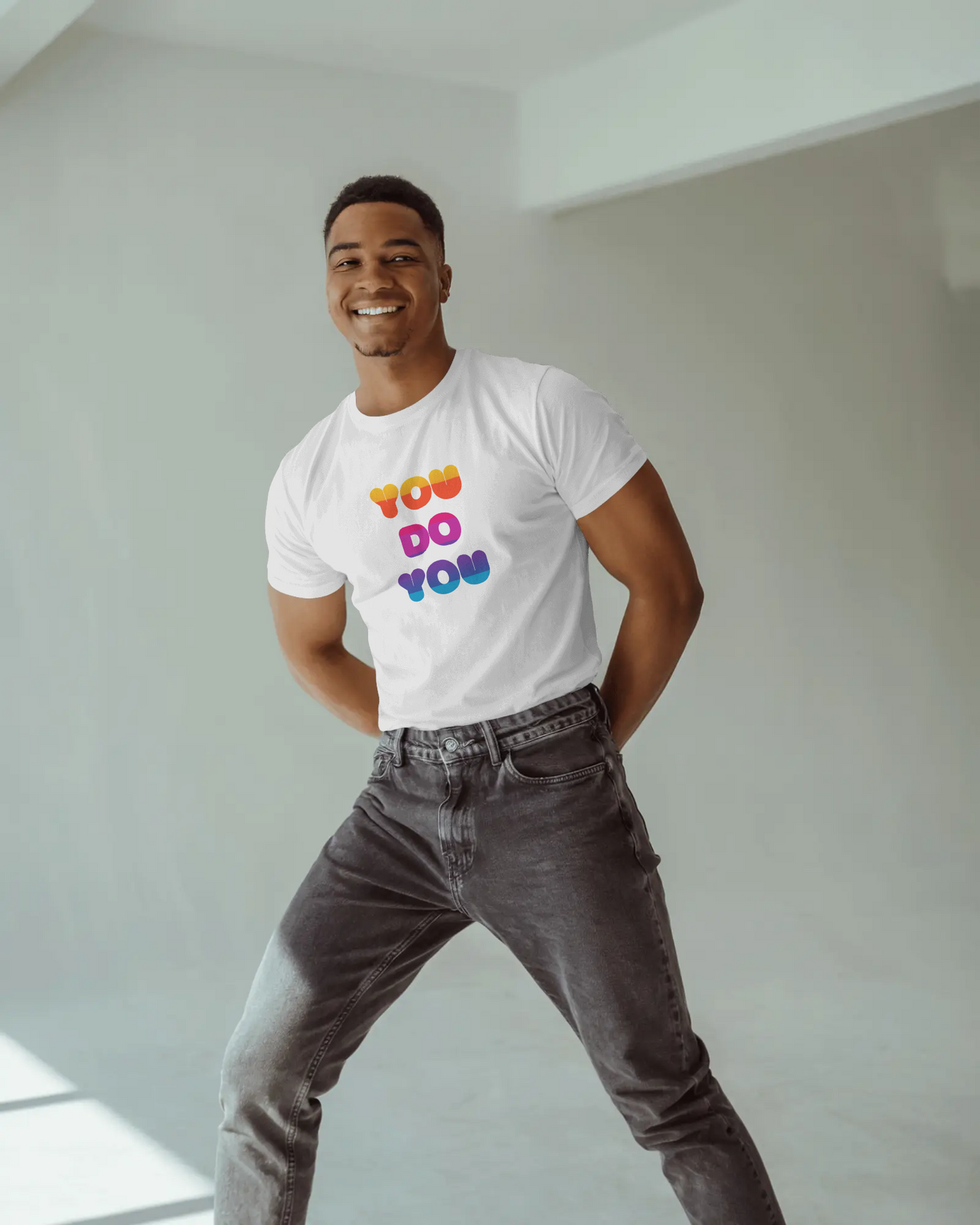 You do you - Inspiring Rainbow T-Shirt