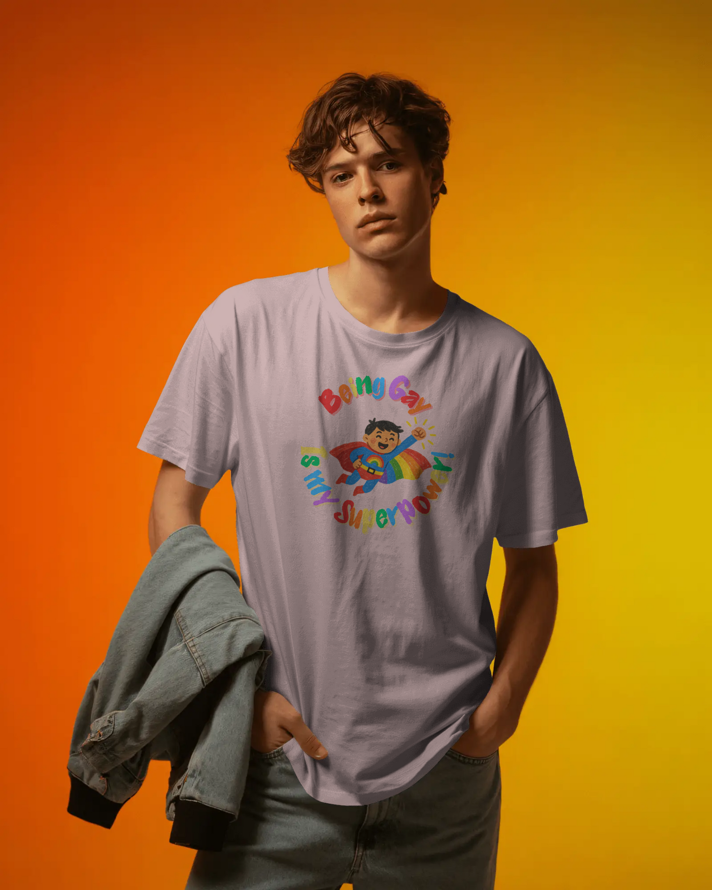 Being Gay is my Super Power - Tee Shirt LGBT