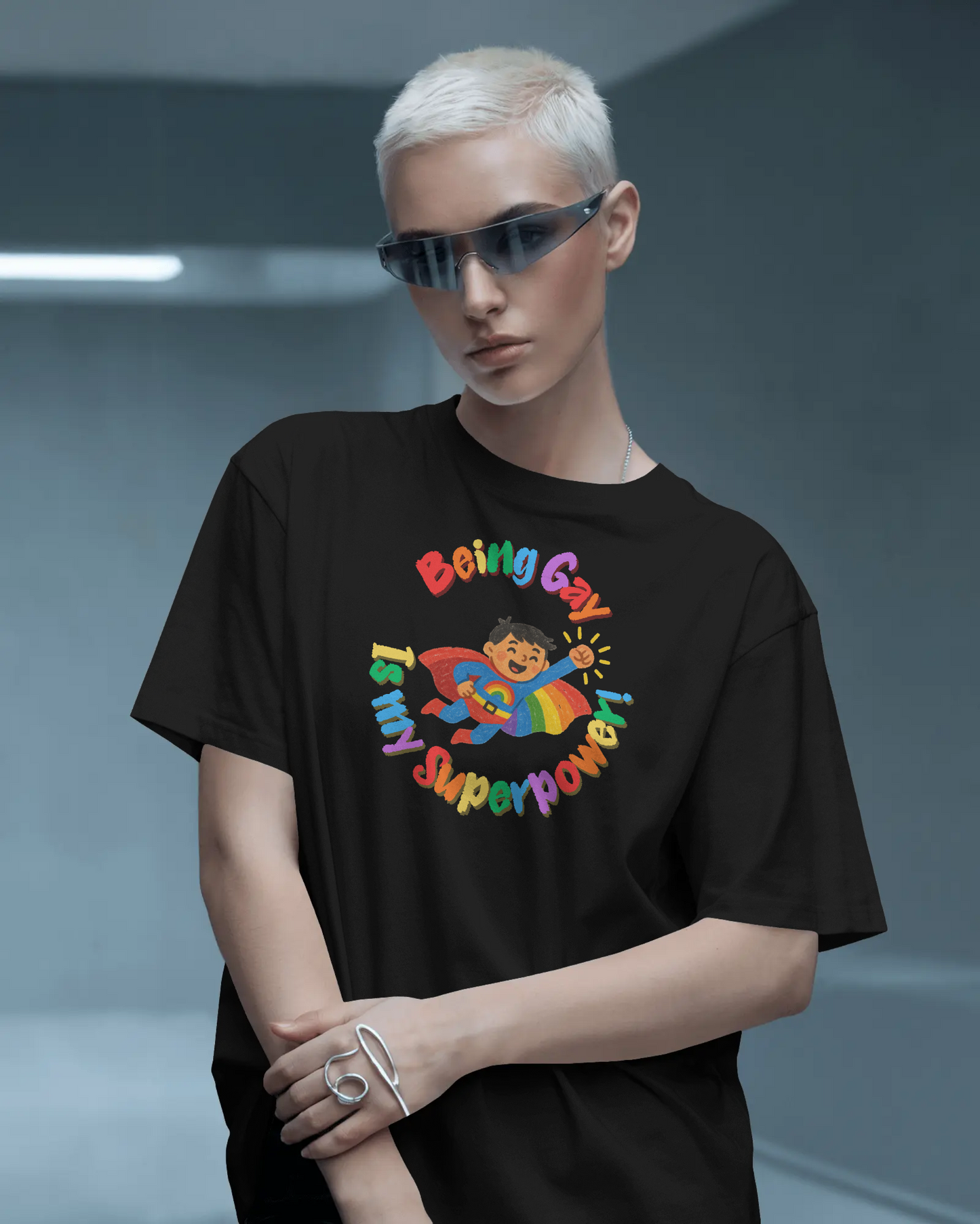 Being Gay is my Super Power - Tee Shirt LGBT