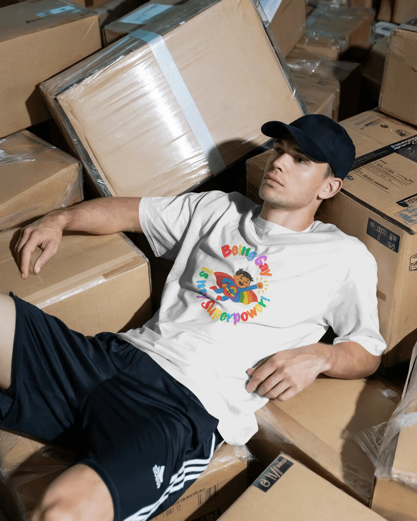 Being Gay is my Super Power - Tee Shirt LGBT