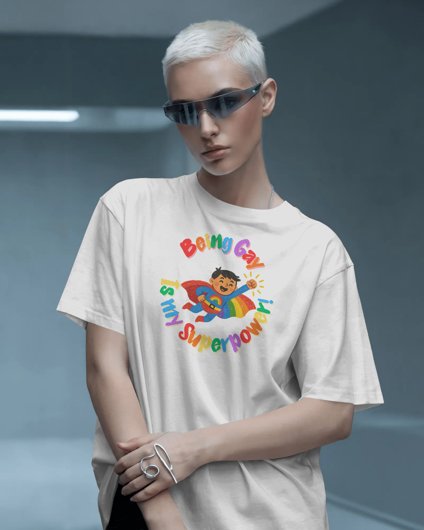 Being Gay is my Super Power - Tee Shirt LGBT