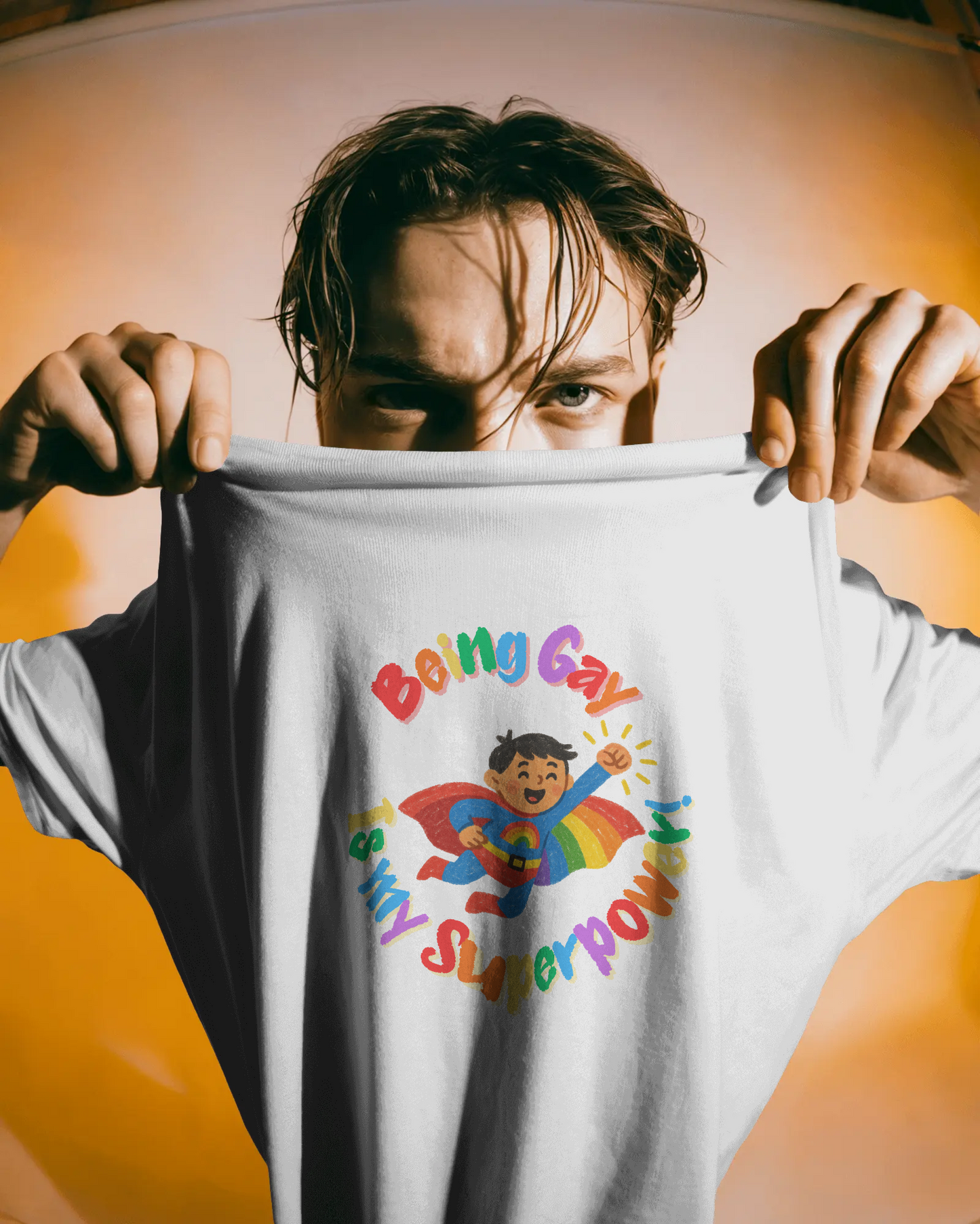 Being Gay is my Super Power - Tee Shirt LGBT