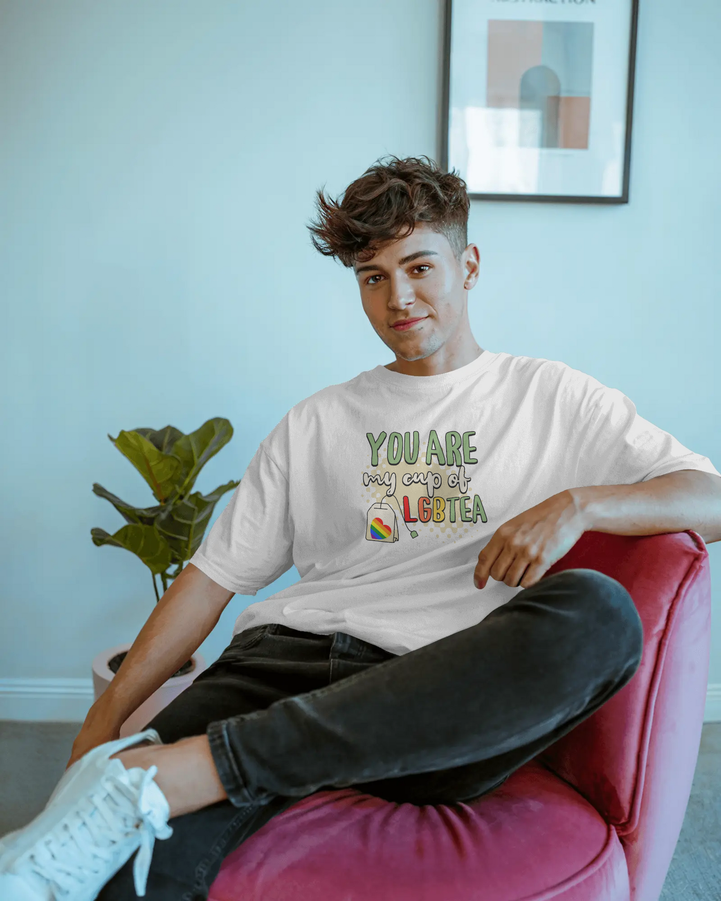 LGBTQ+ 'You Are My Cup of LGBTQTea' T-Shirt