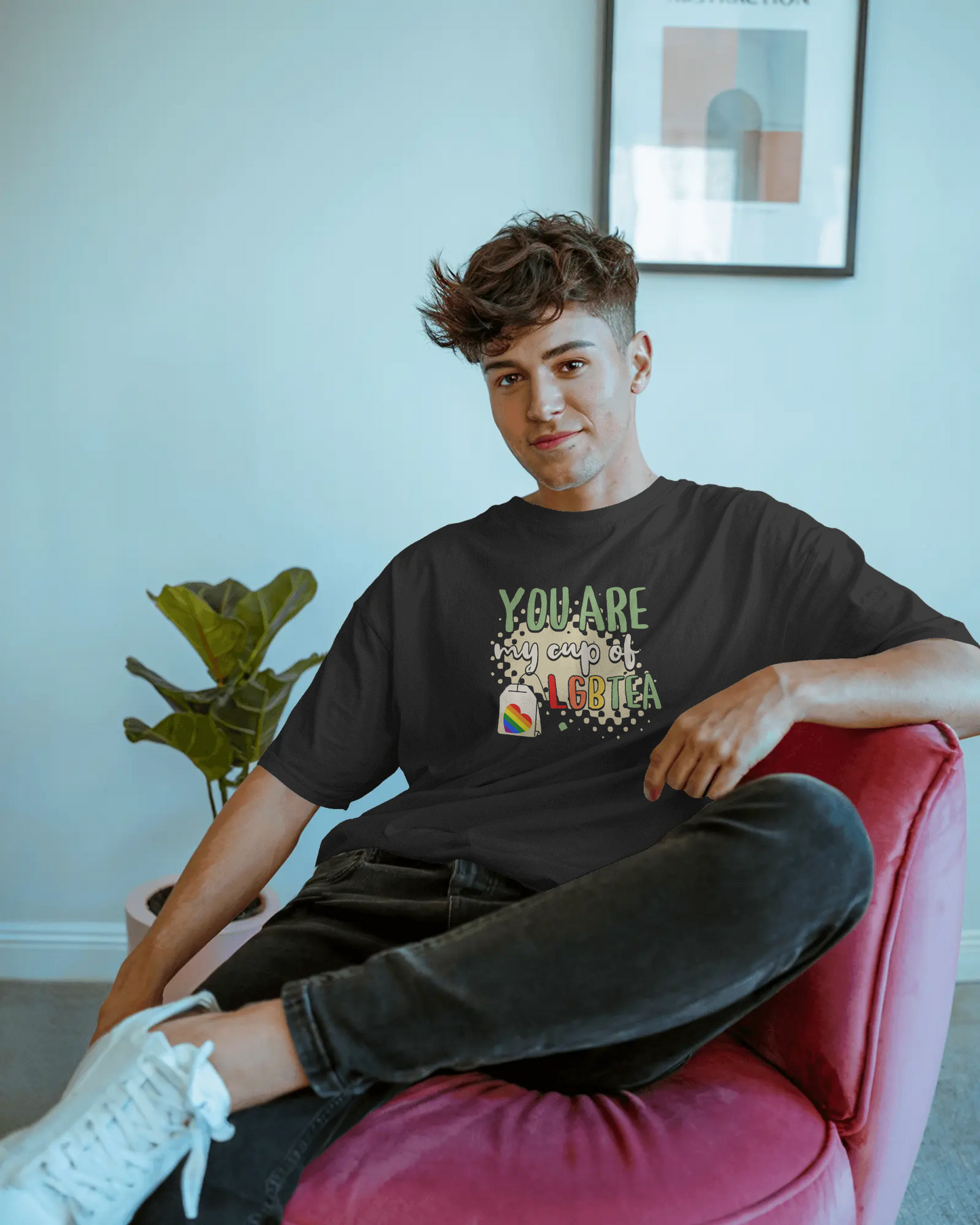 LGBTQ+ 'You Are My Cup of LGBTQTea' T-Shirt