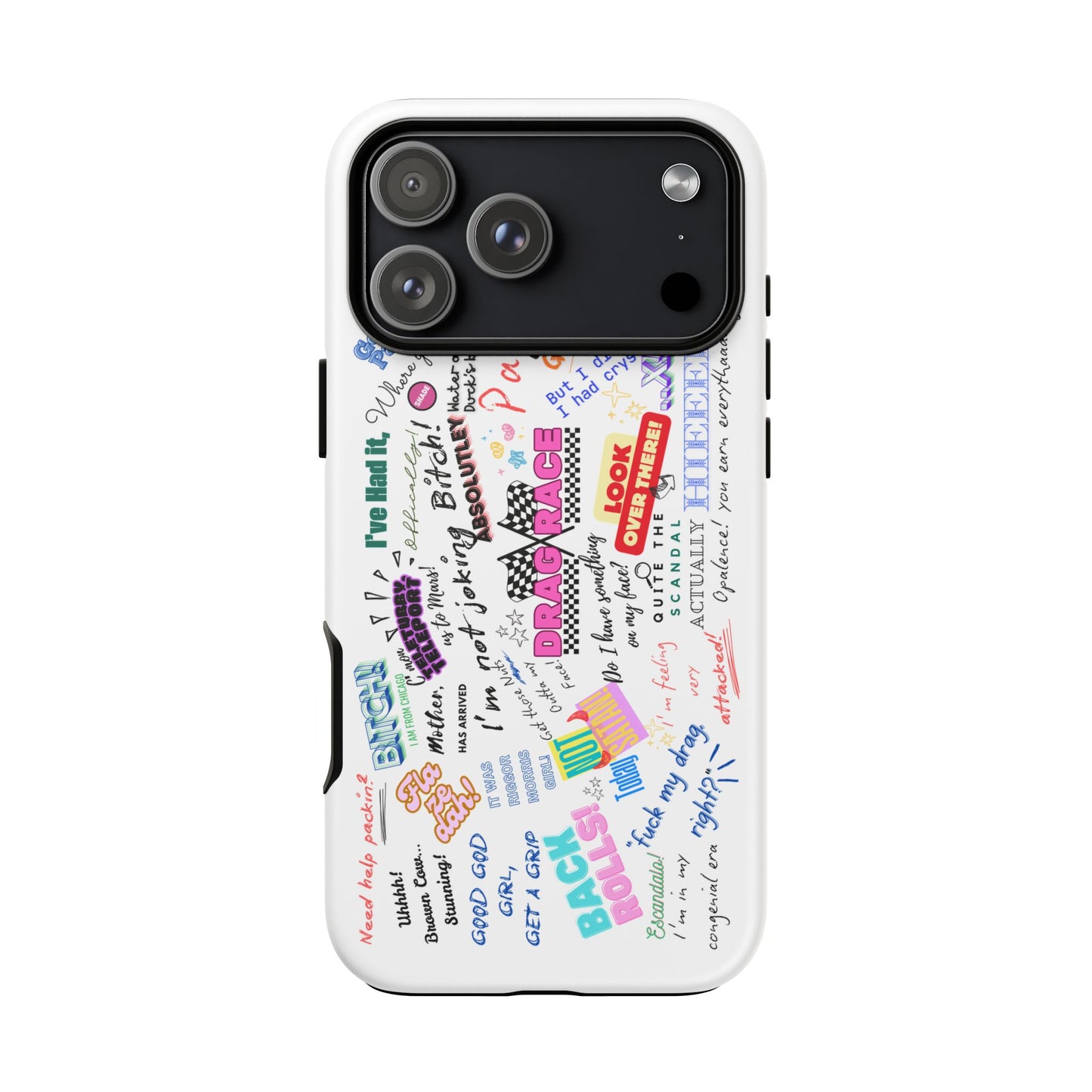 Trendy Phone Case with Fun Quotes | Gift for Teens, Birthday Present, Everyday Use, Motivational Design, Colorful Style